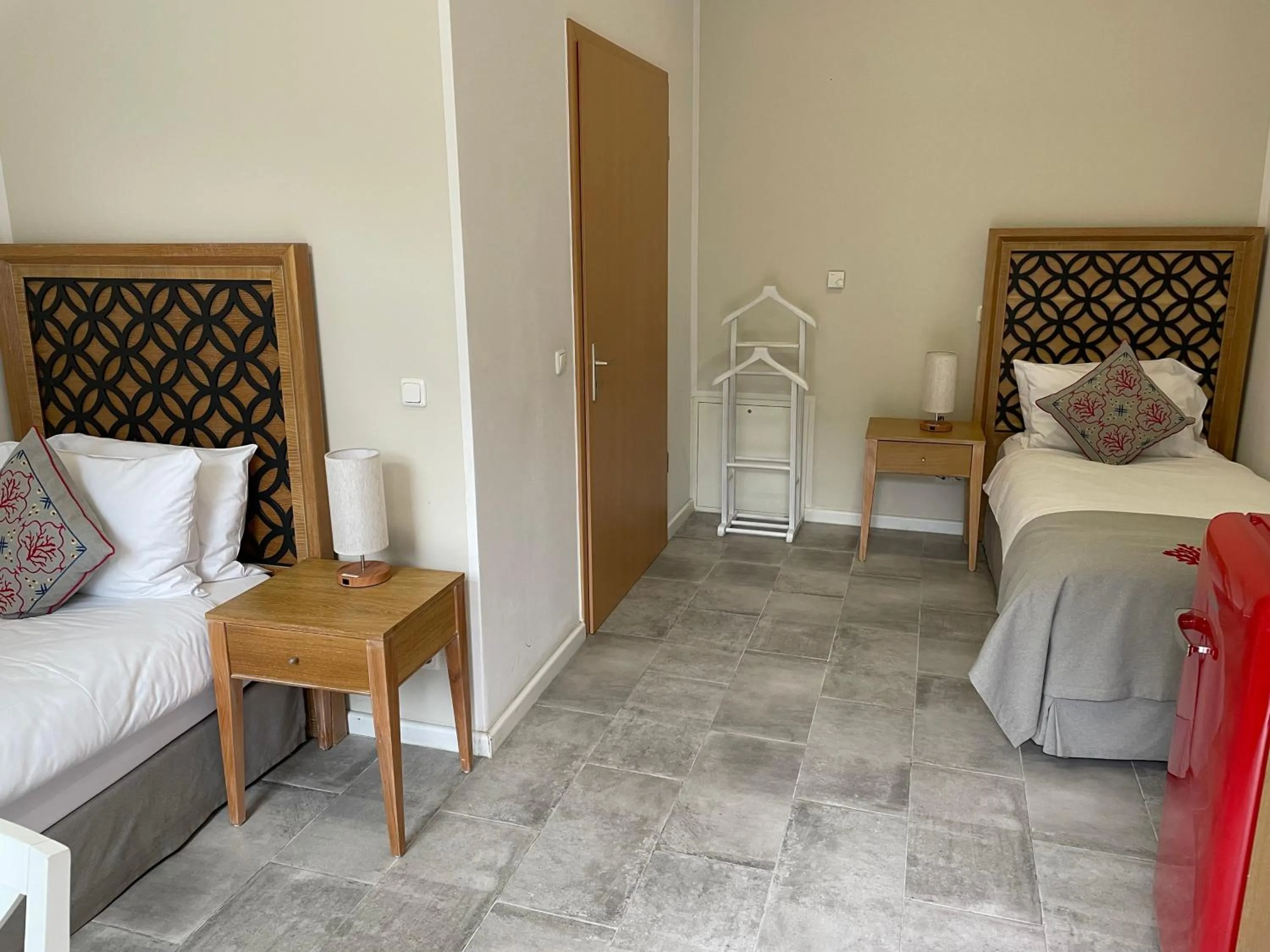 Bed in Hotel Altes Fährhaus