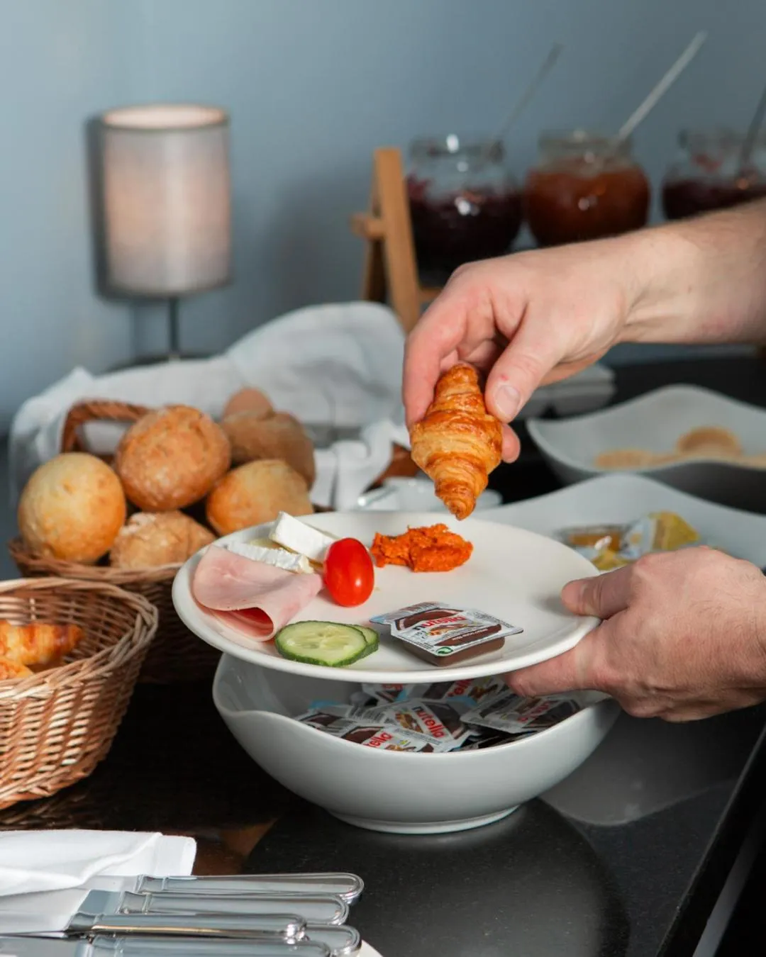 Breakfast in Hotel Altes Fährhaus