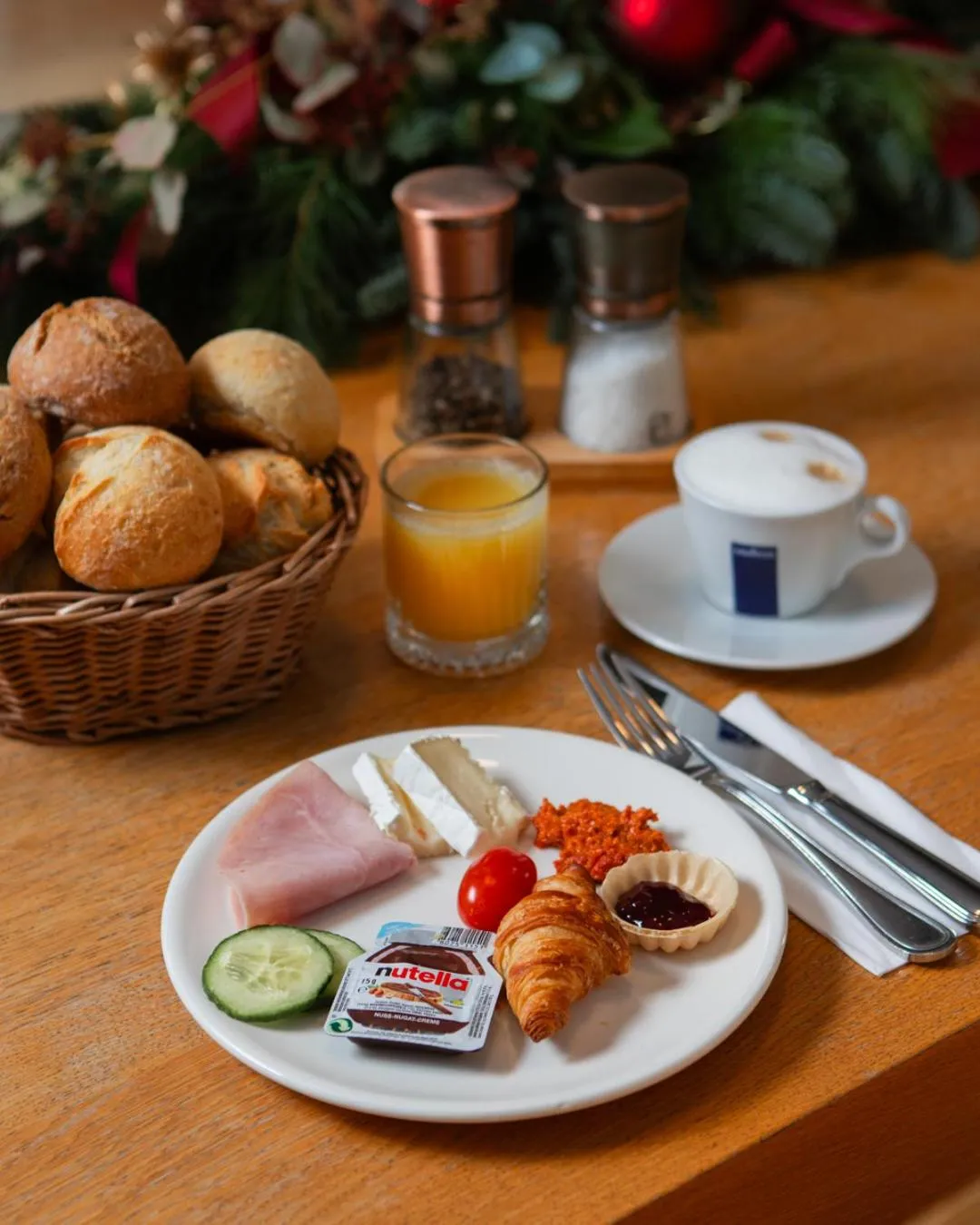 Breakfast in Hotel Altes Fährhaus