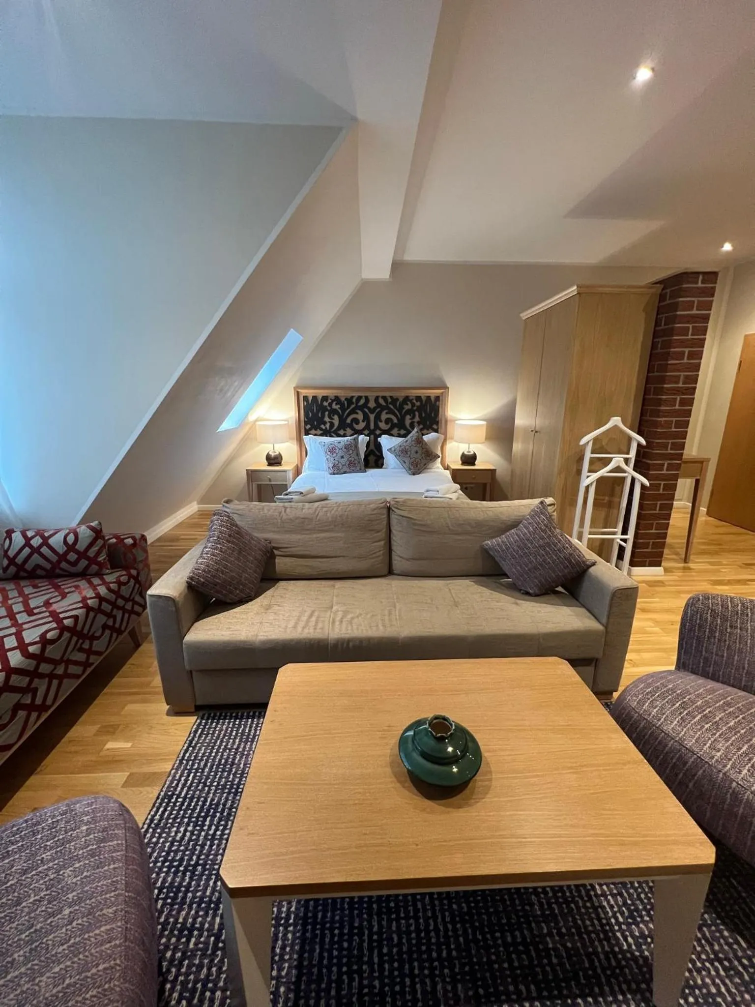 Living room, Bed in Hotel Altes Fährhaus