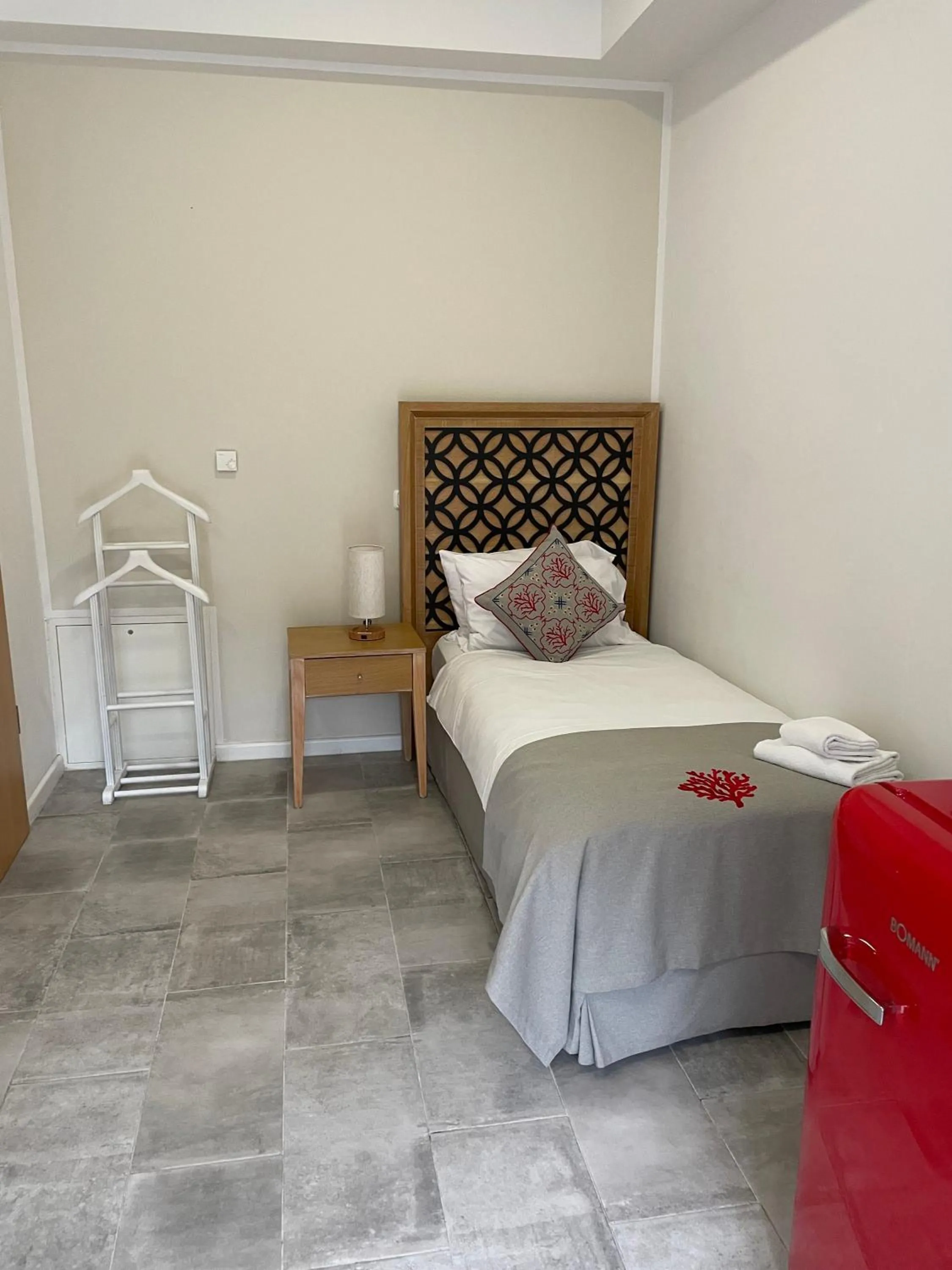 Bed in Hotel Altes Fährhaus