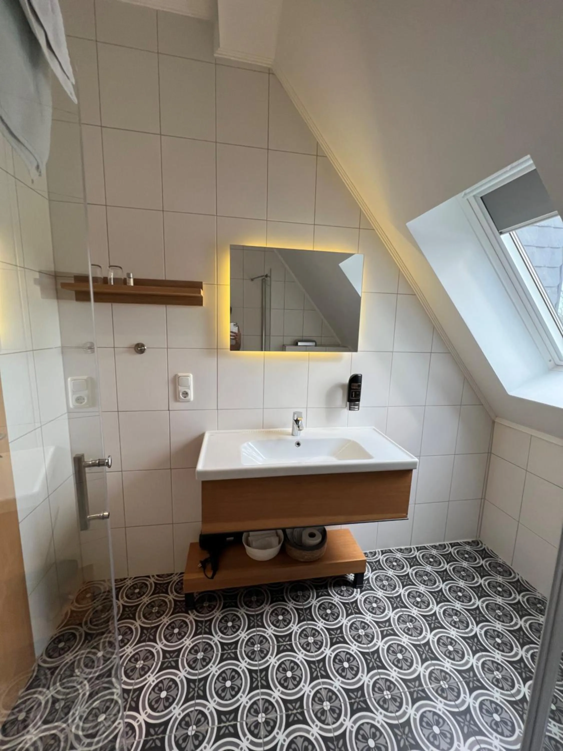 Bathroom in Hotel Altes Fährhaus