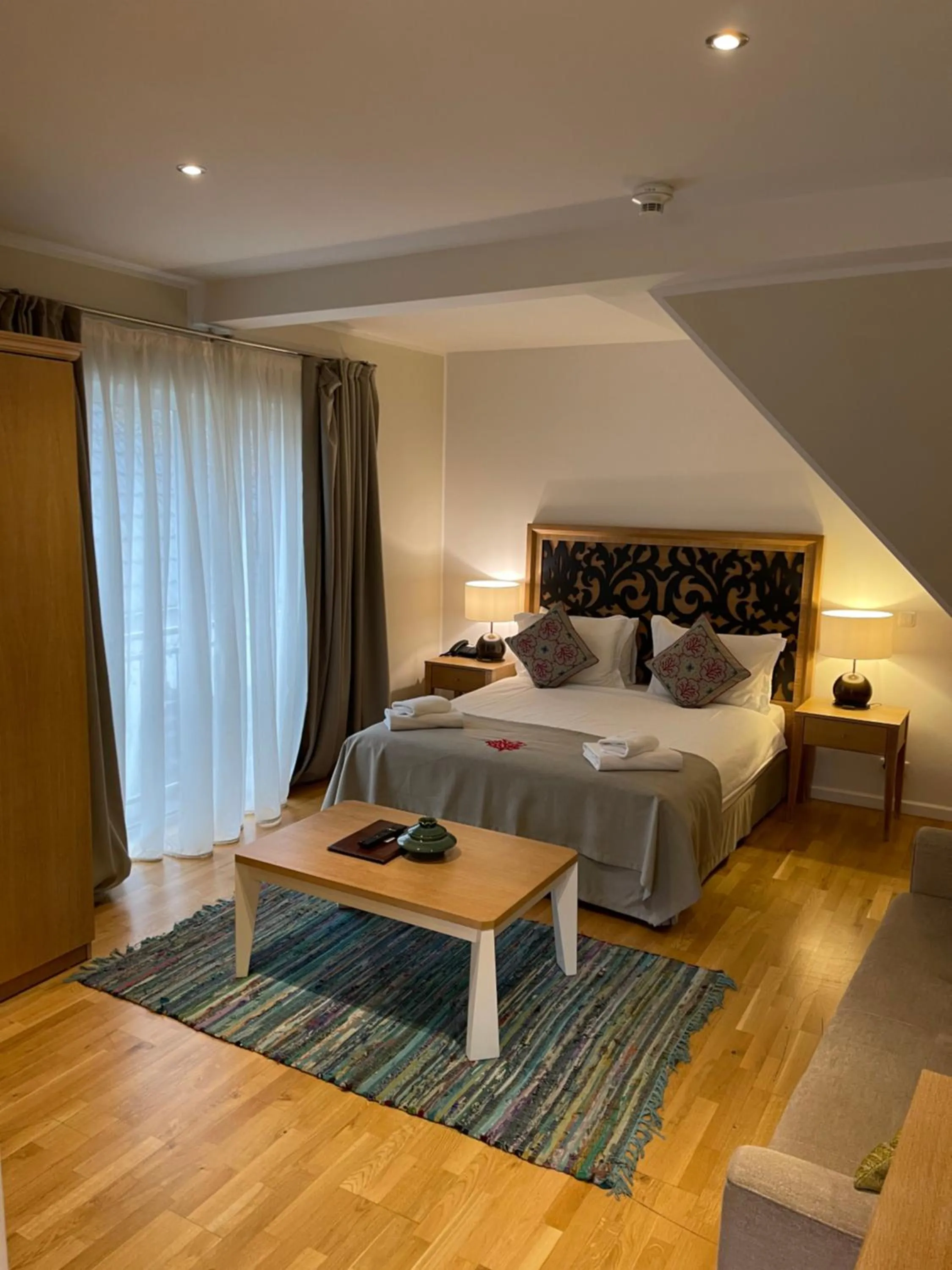 Bedroom, Bed in Hotel Altes Fährhaus