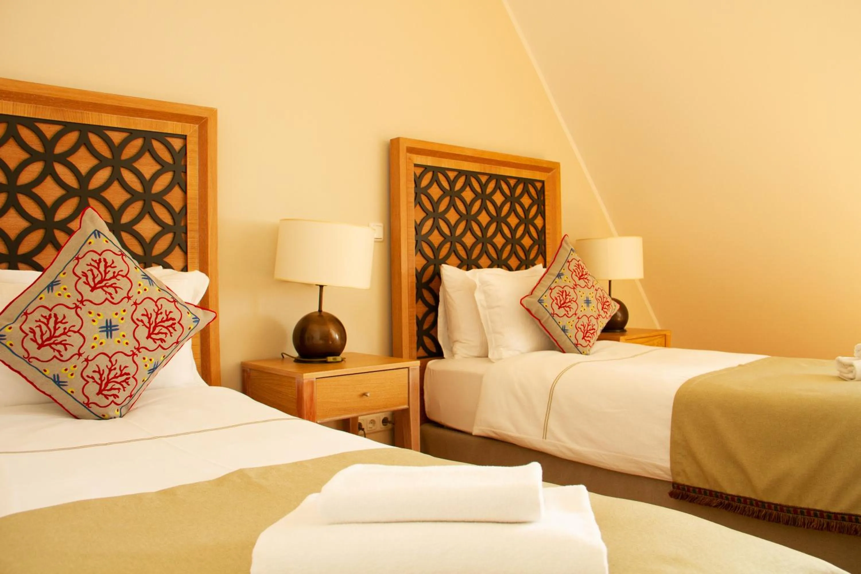 Bed in Hotel Altes Fährhaus