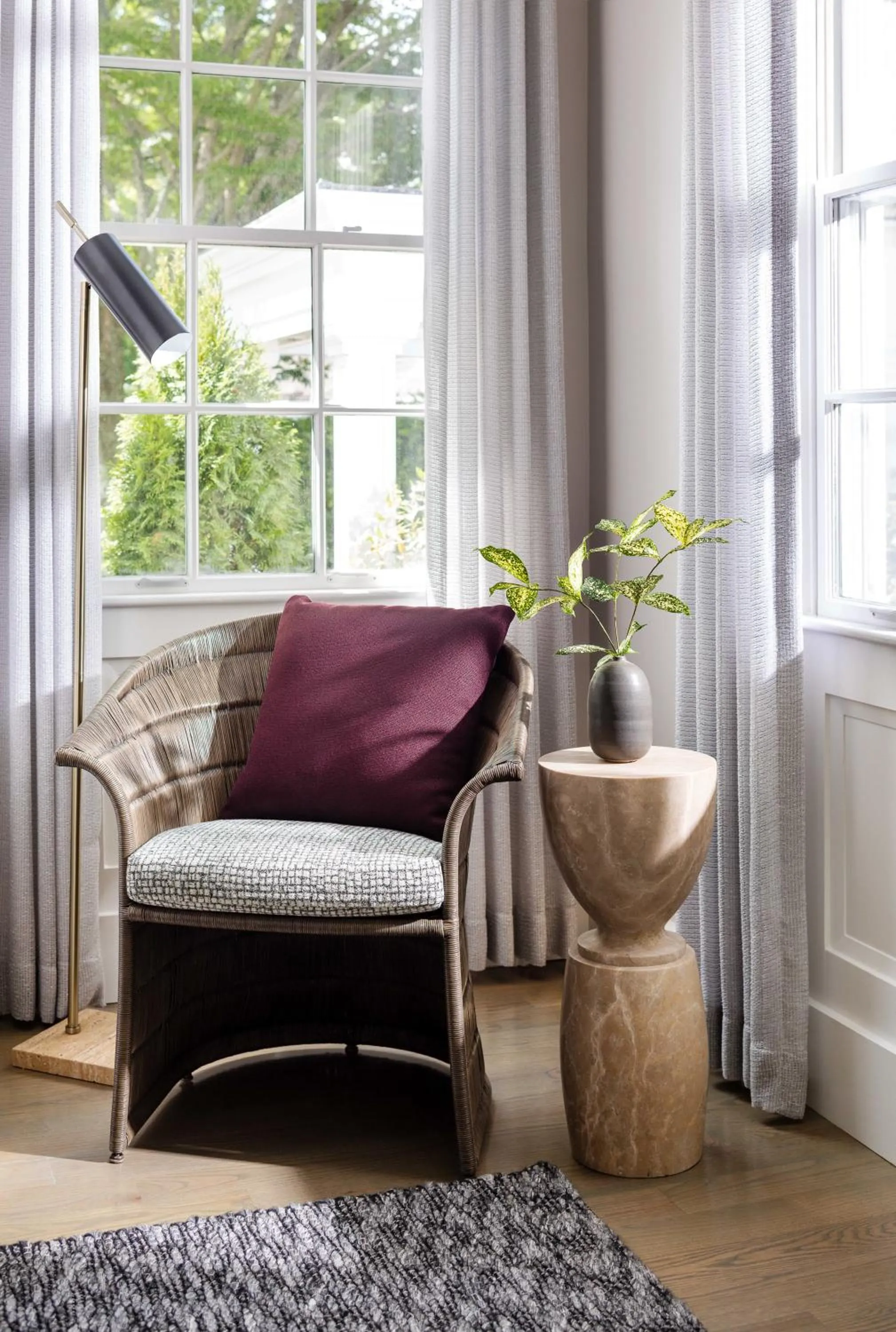 Seating area in The Richard, The Edgartown Collection