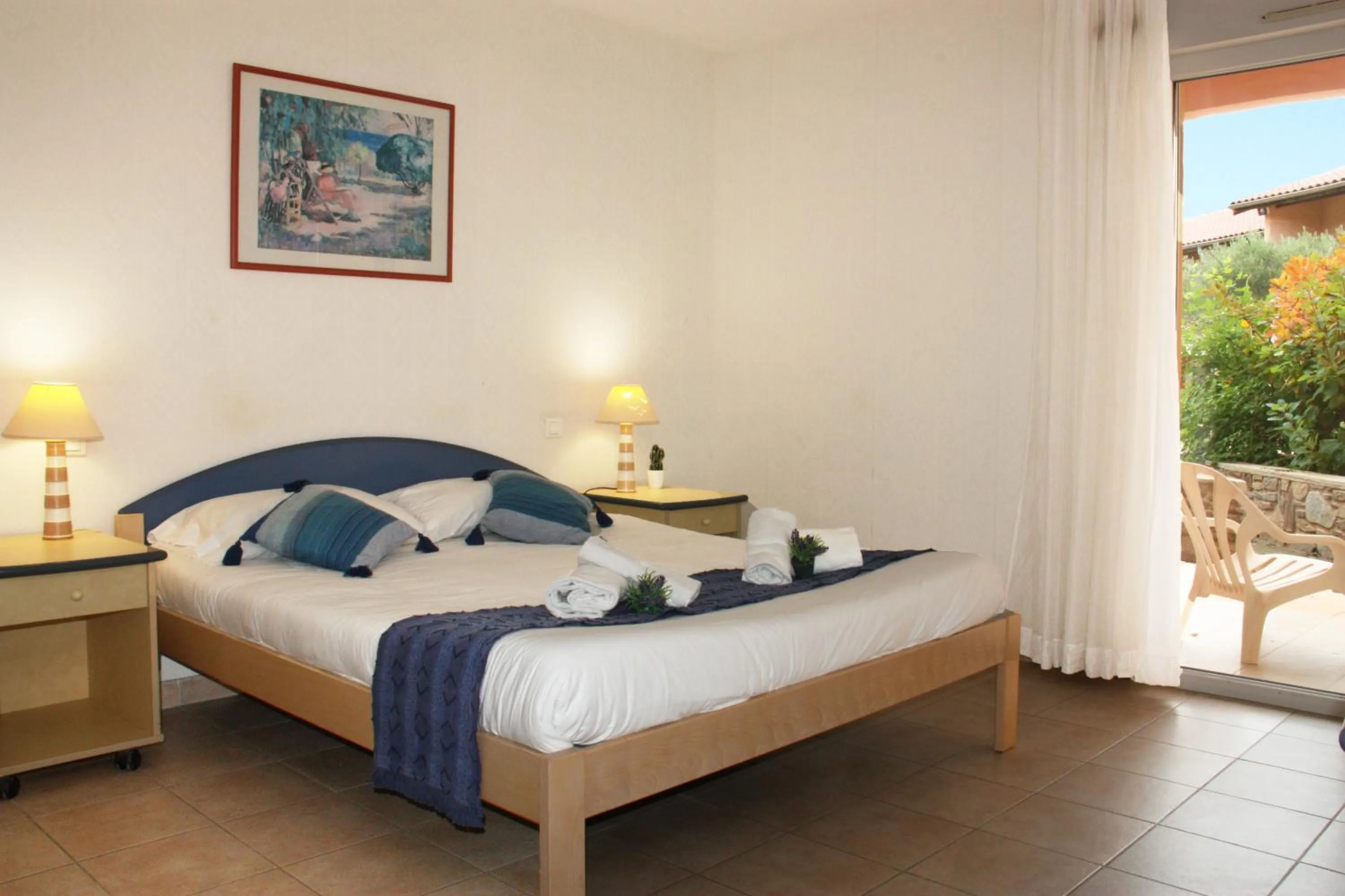 Patio, Bed in Azureva La Londe les Maures