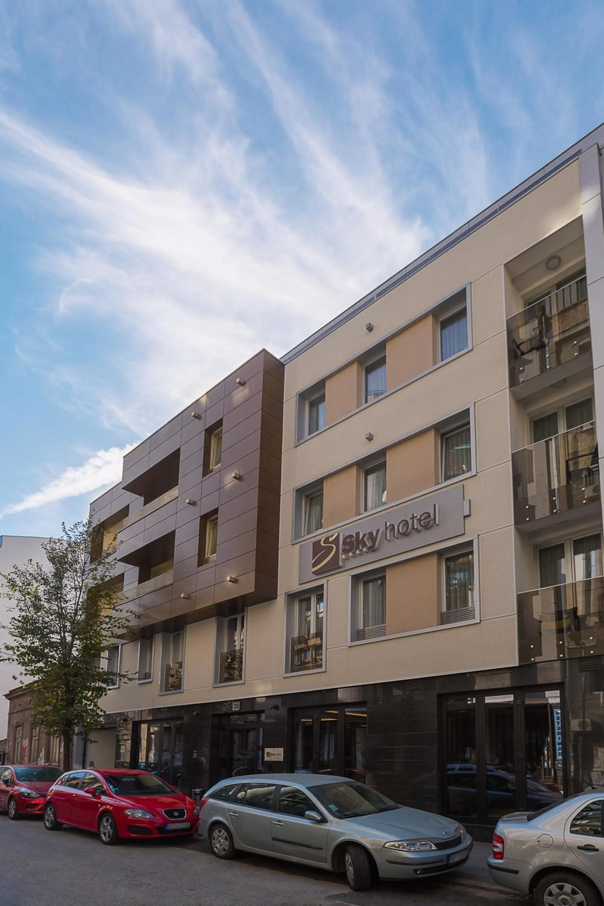 Off site in Sky Hotel