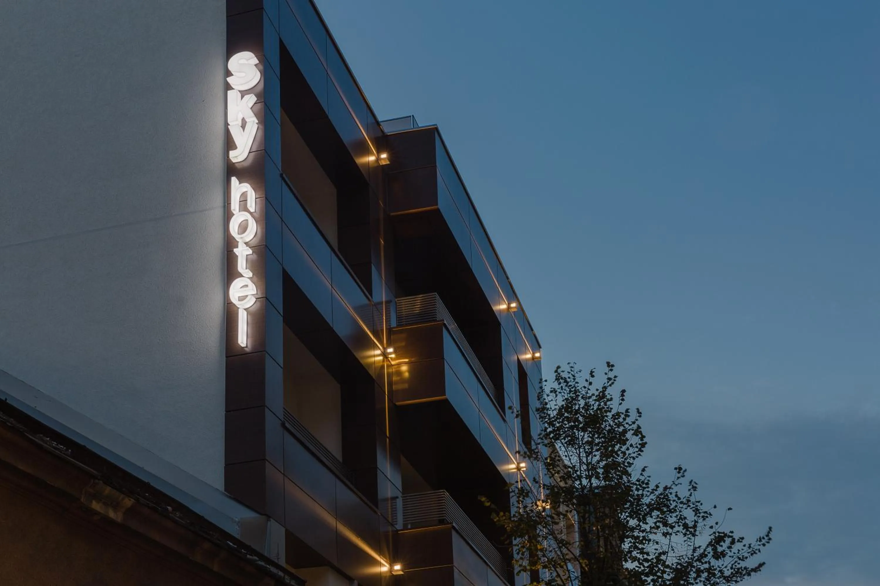 Off site in Sky Hotel