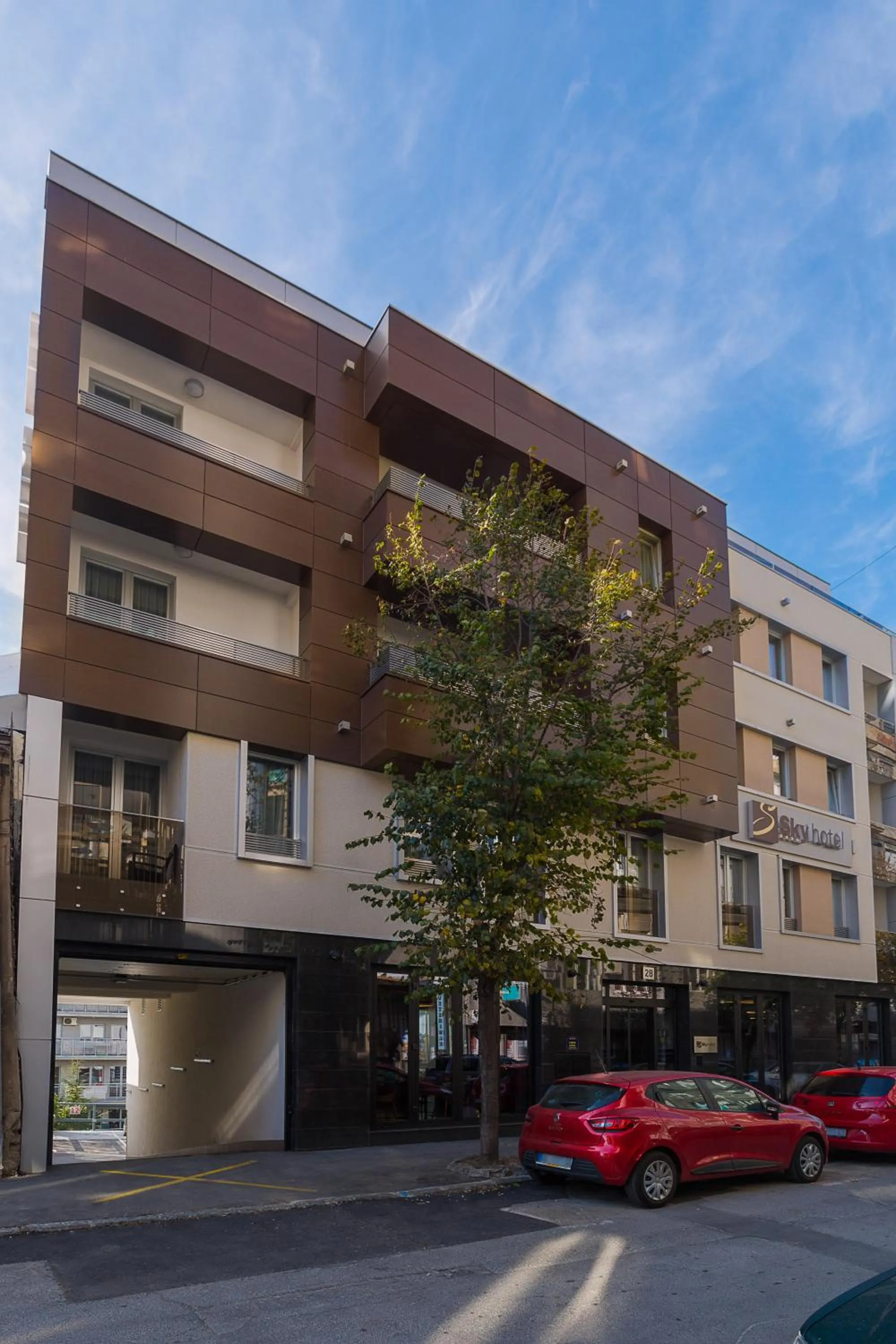 Off site in Sky Hotel