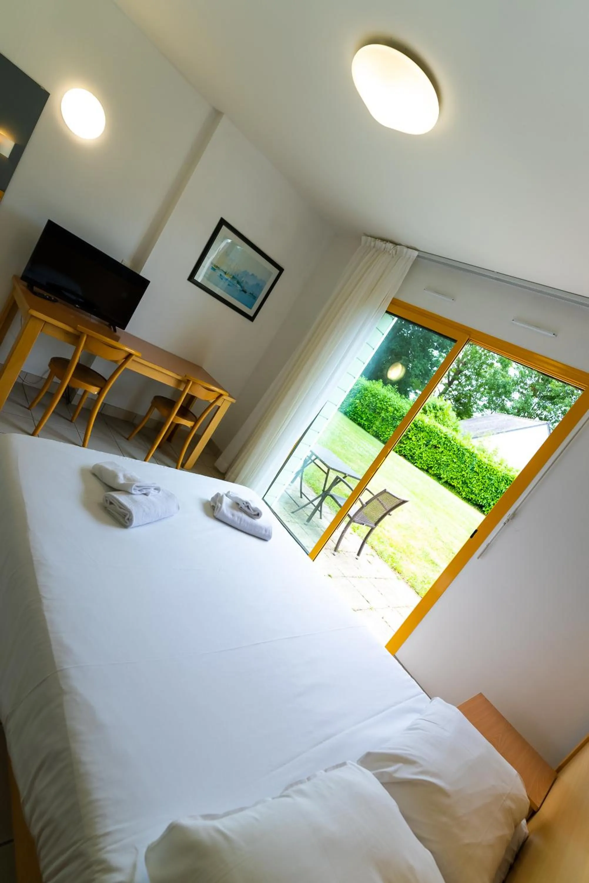 Bed in Azureva Club Tregunc