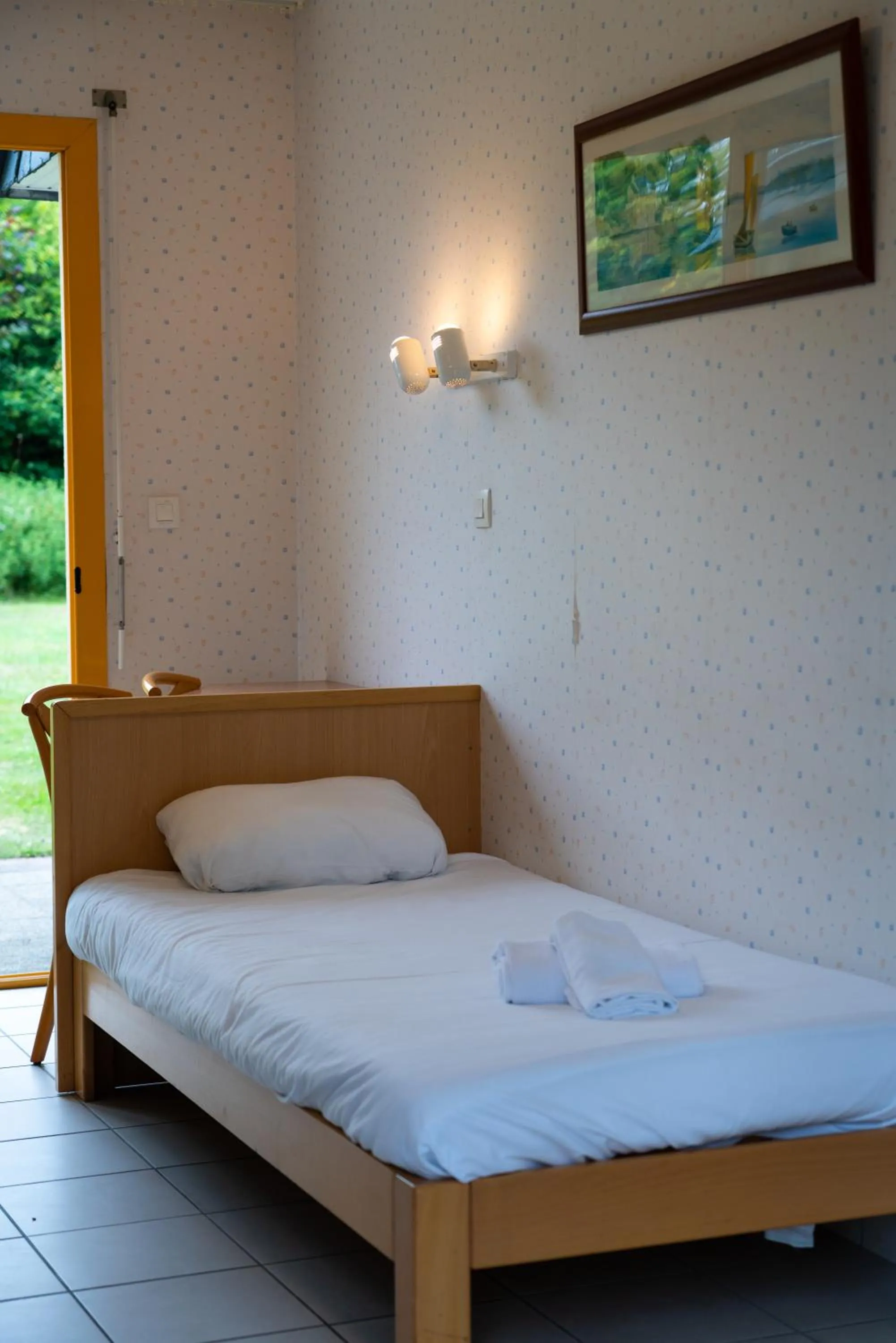 Bed in Azureva Club Tregunc