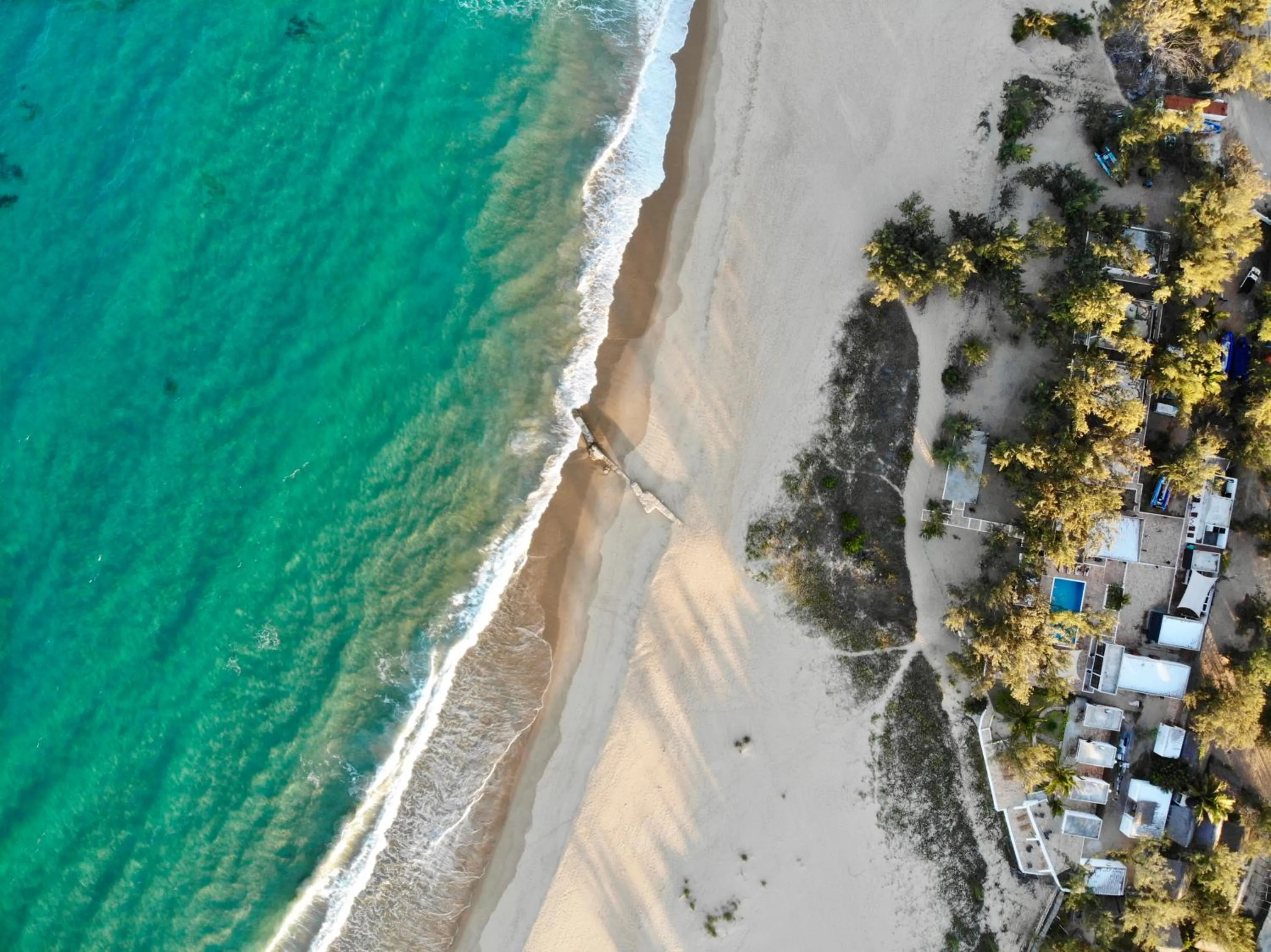 Bird's eye view in Liquid Dive Adventures