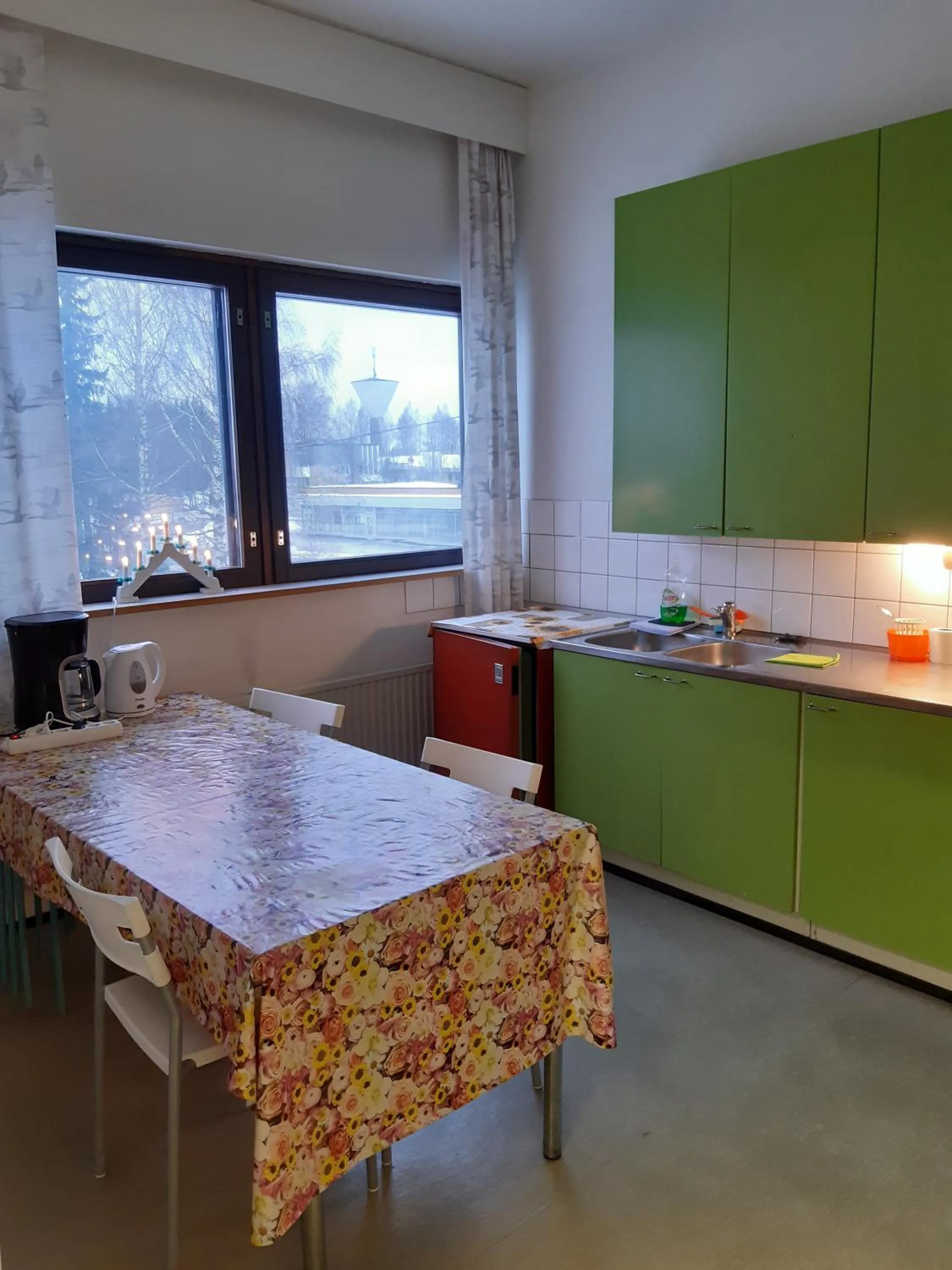 Kitchen or kitchenette in Minimotel