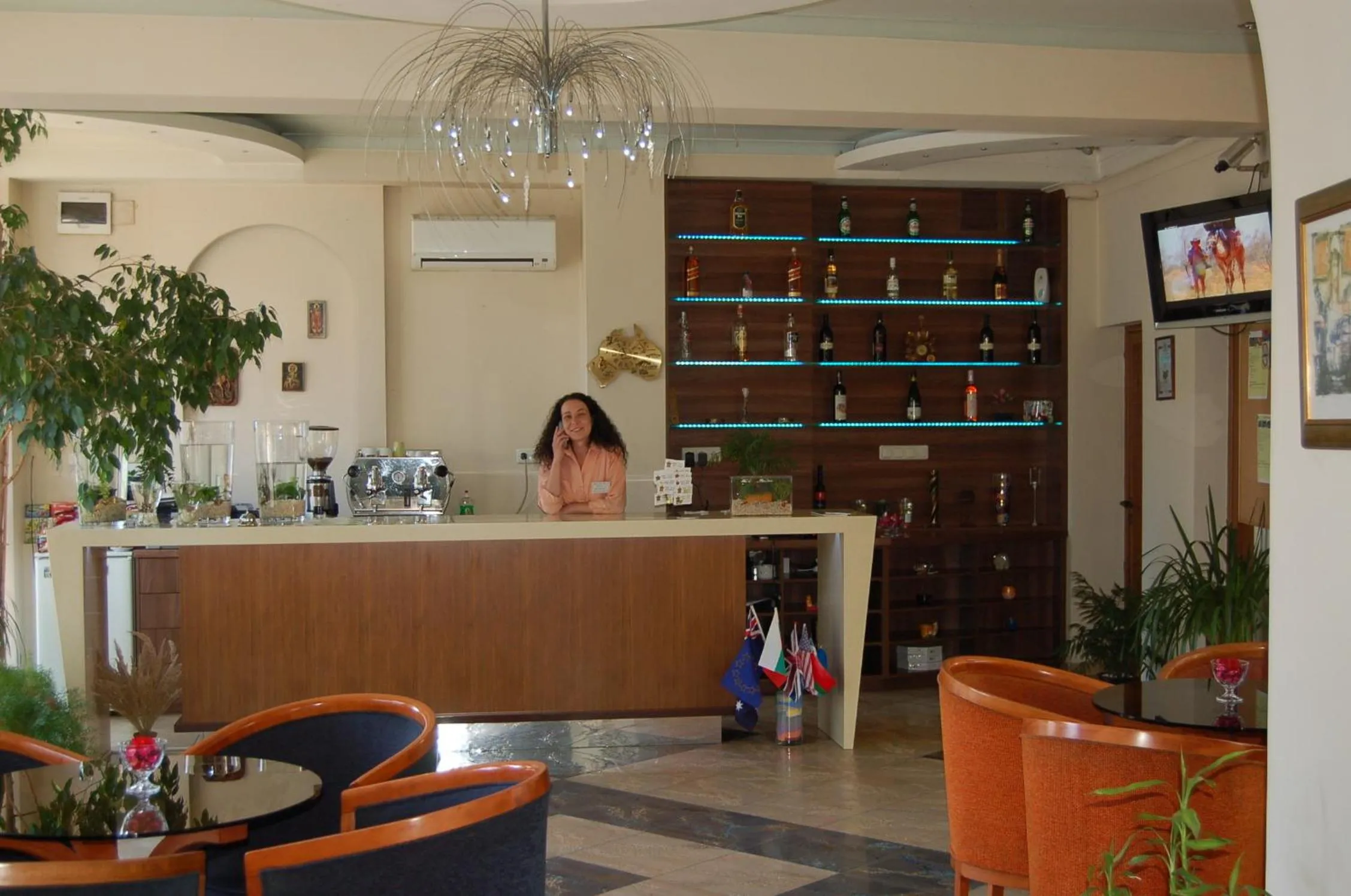 Lobby or reception in Kniaz Boris Hotel
