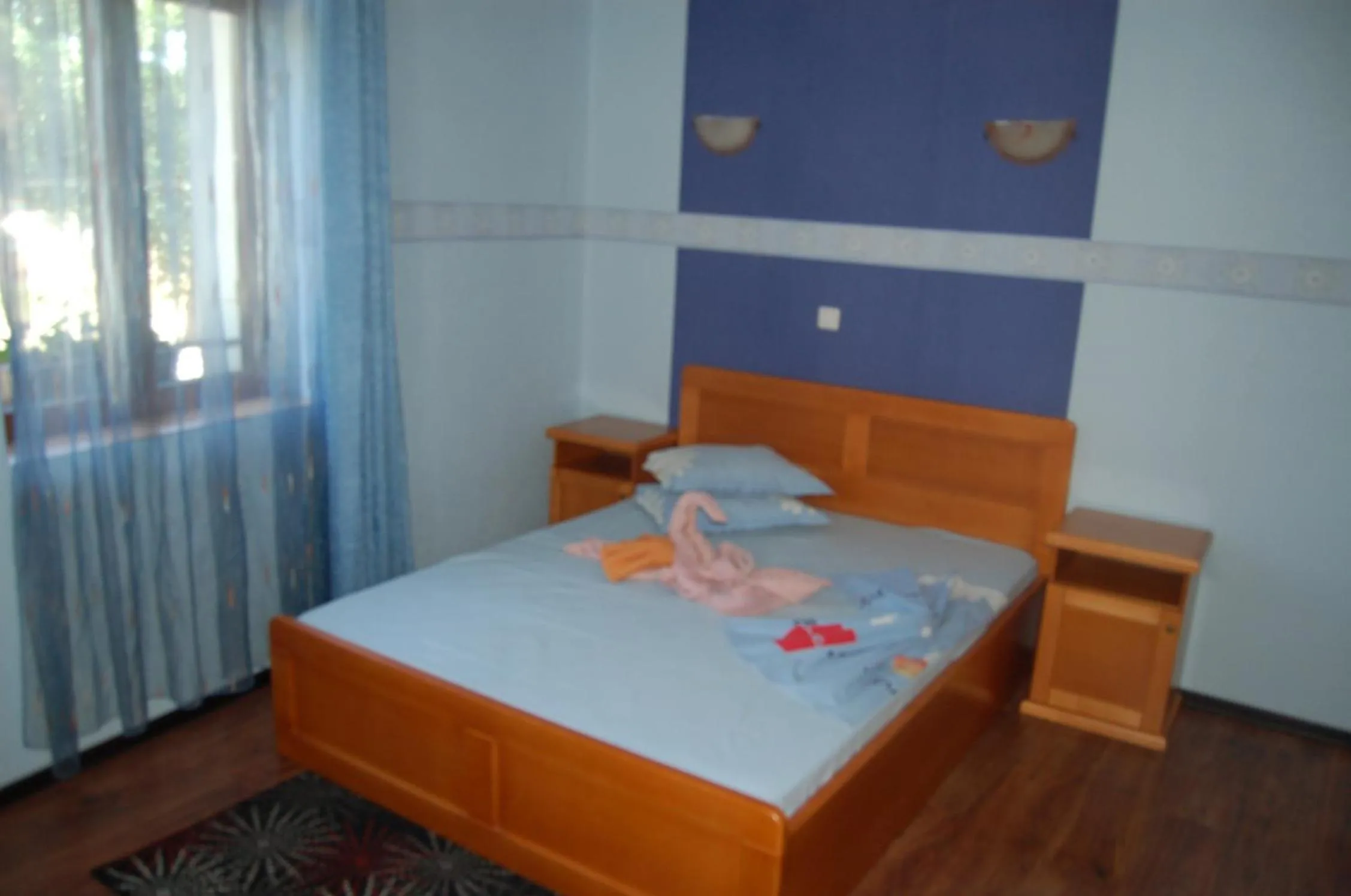 Bed in Kniaz Boris Hotel