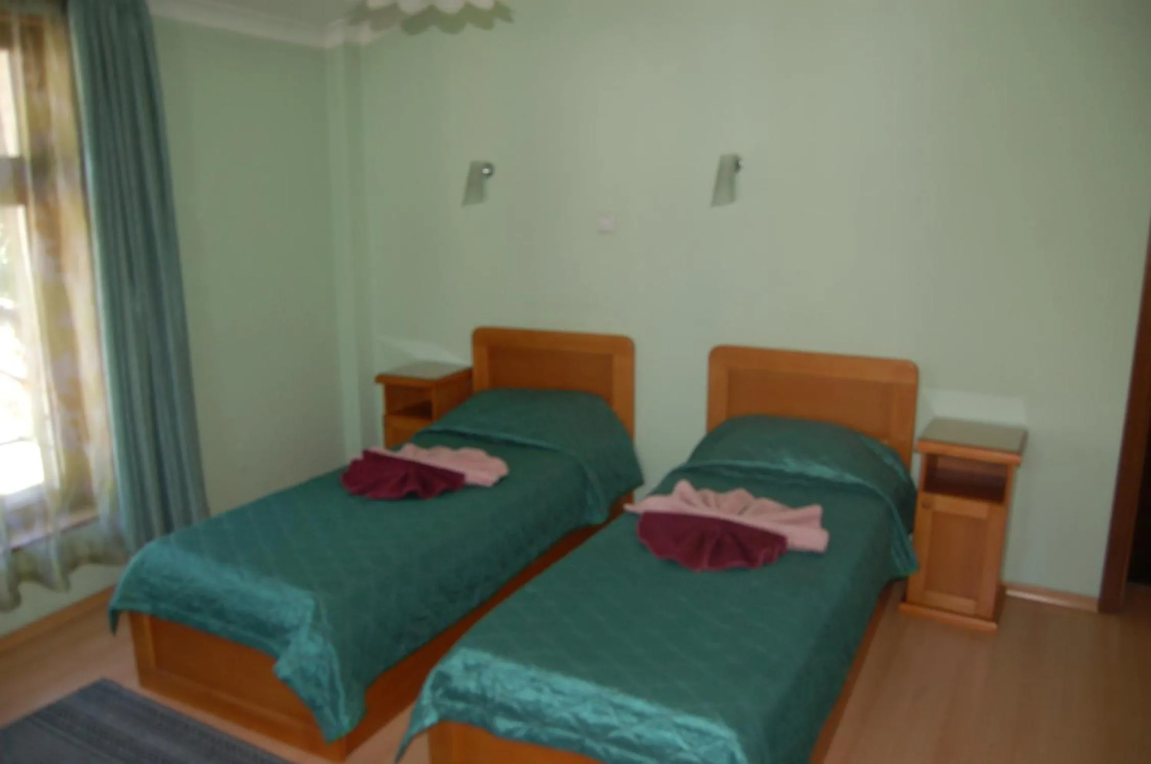 Bed in Kniaz Boris Hotel