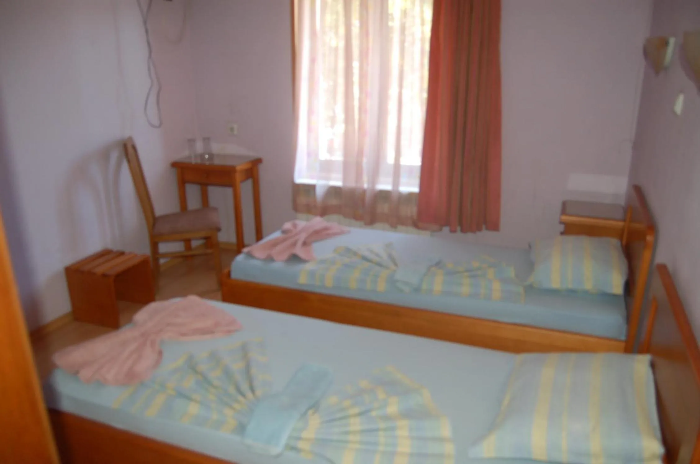 Bed in Kniaz Boris Hotel