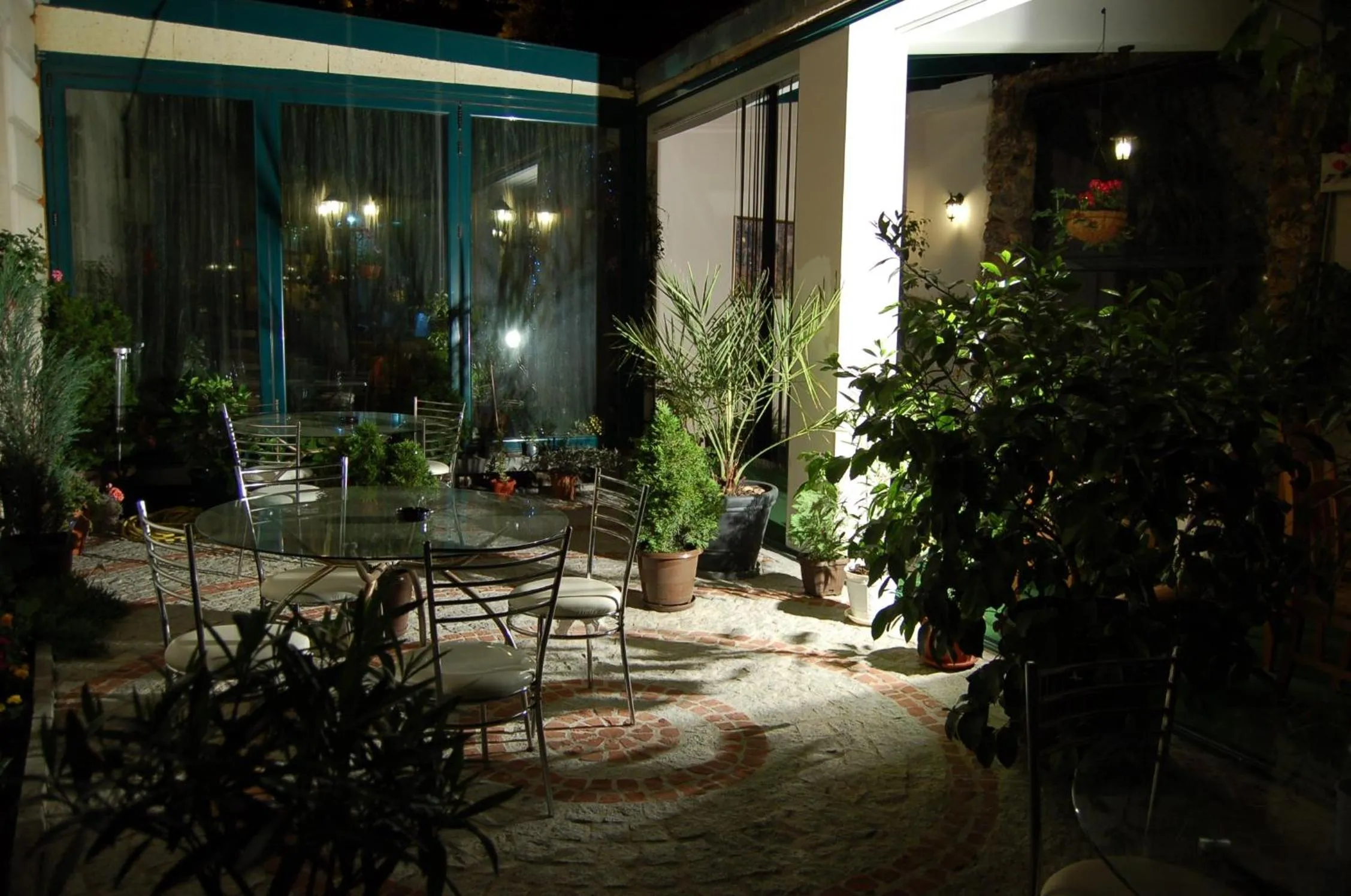 Patio in Kniaz Boris Hotel