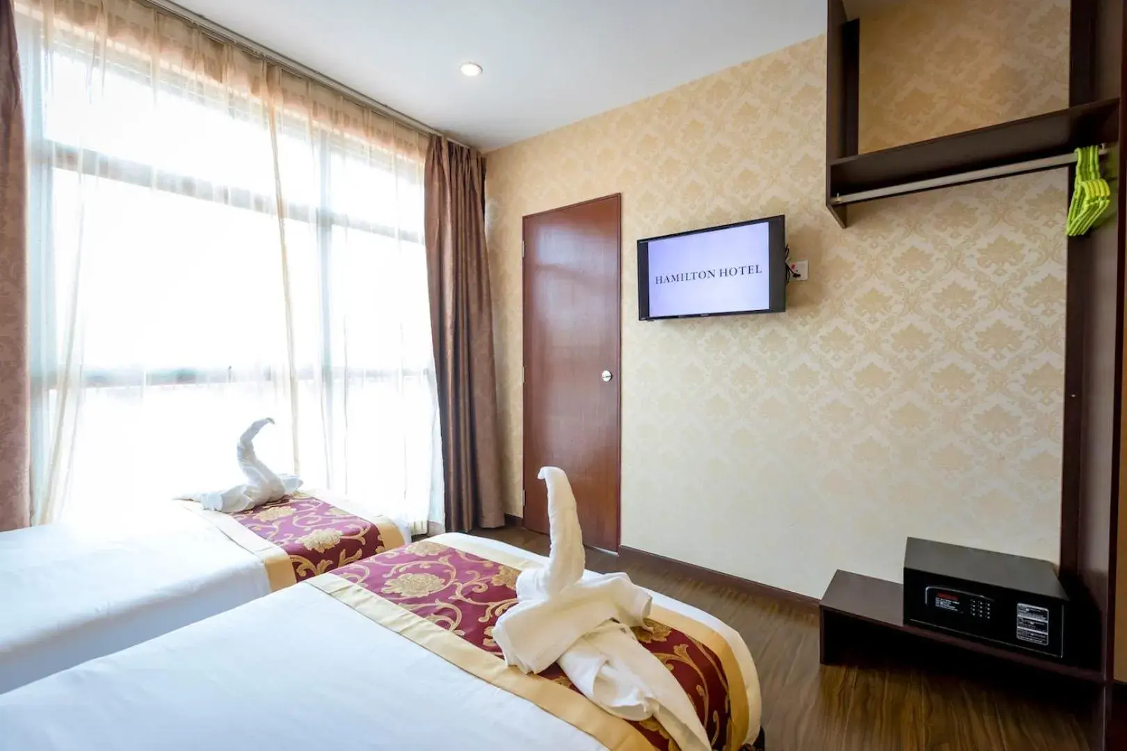 Bed in Hamilton Hotel Kajang Bed in Hamilton Hotel Kajang