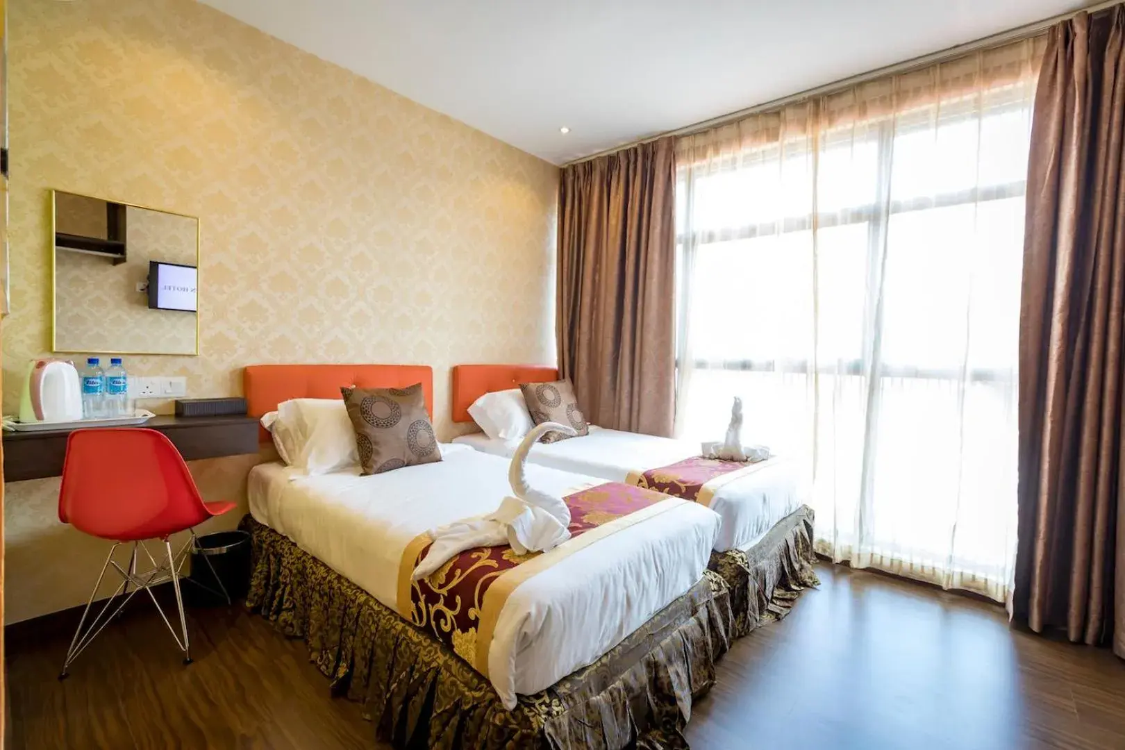 Bed in Hamilton Hotel Kajang Bed in Hamilton Hotel Kajang