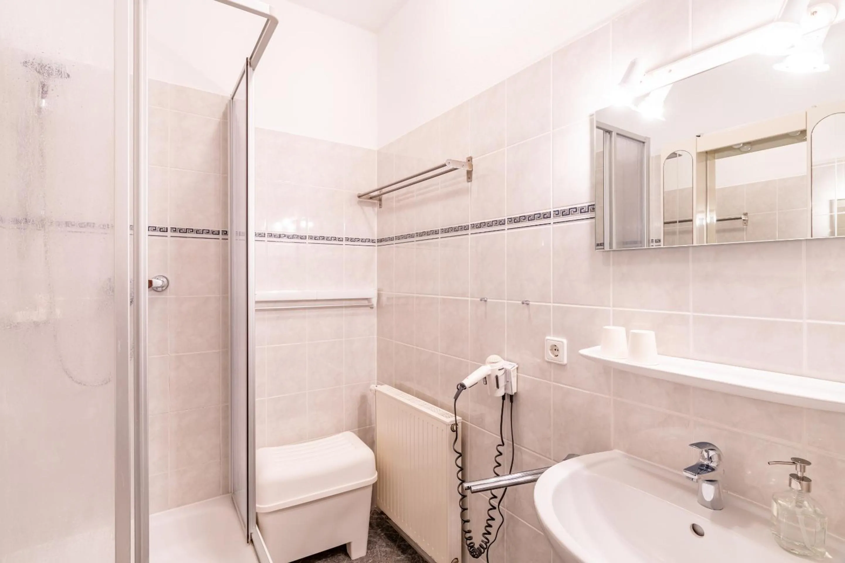 Bathroom in Pension Wald und See