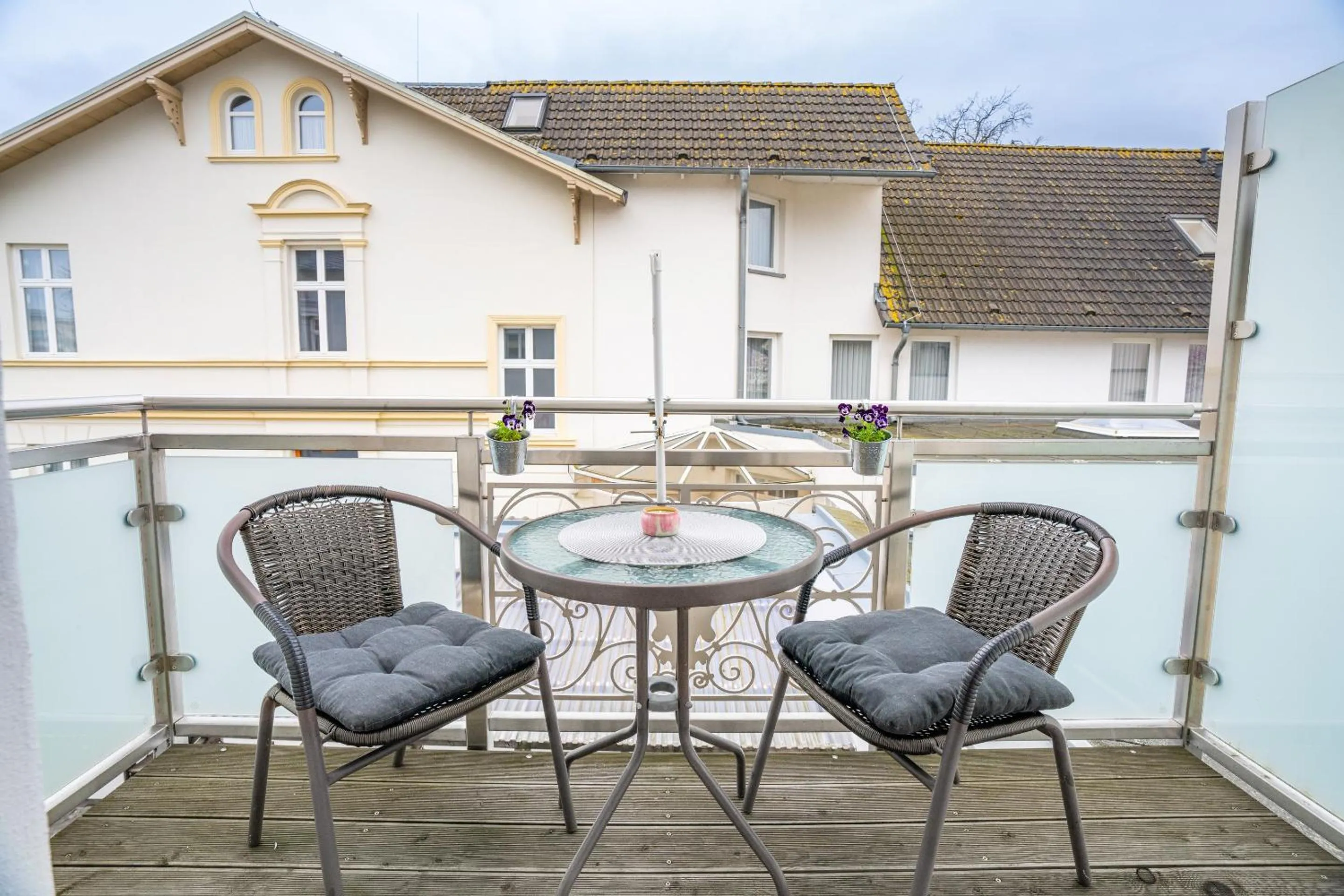 Balcony/Terrace in Pension Wald und See