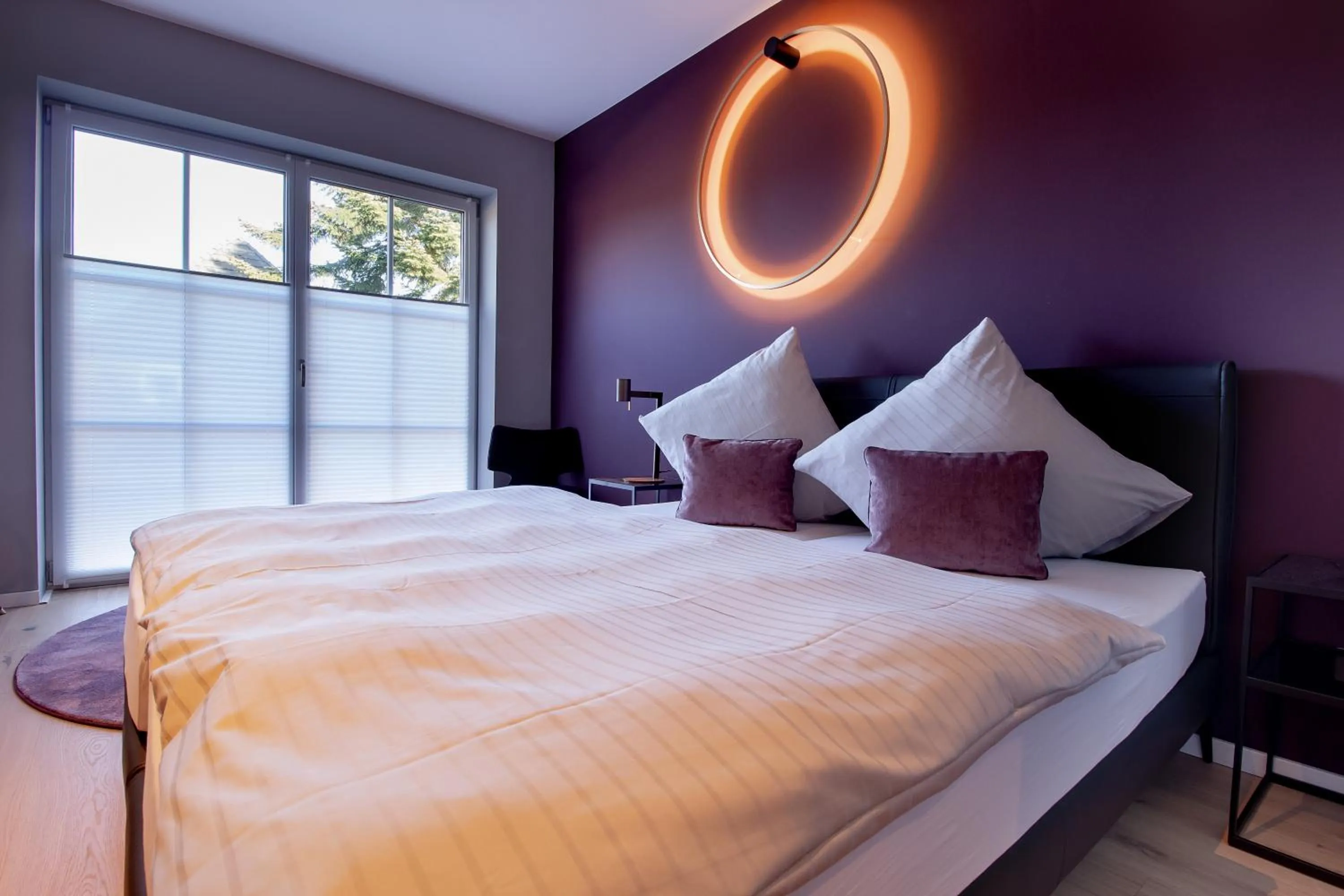 Bed in Patentkrug Design Hotel