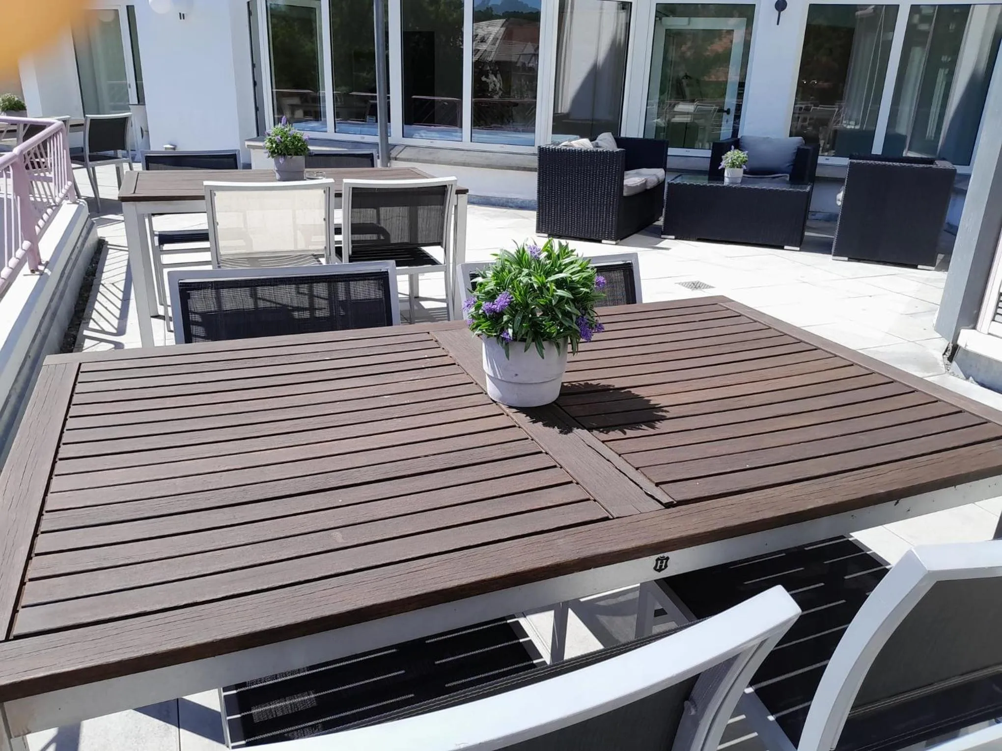 Balcony/Terrace in Hotel Aichtaler Hof