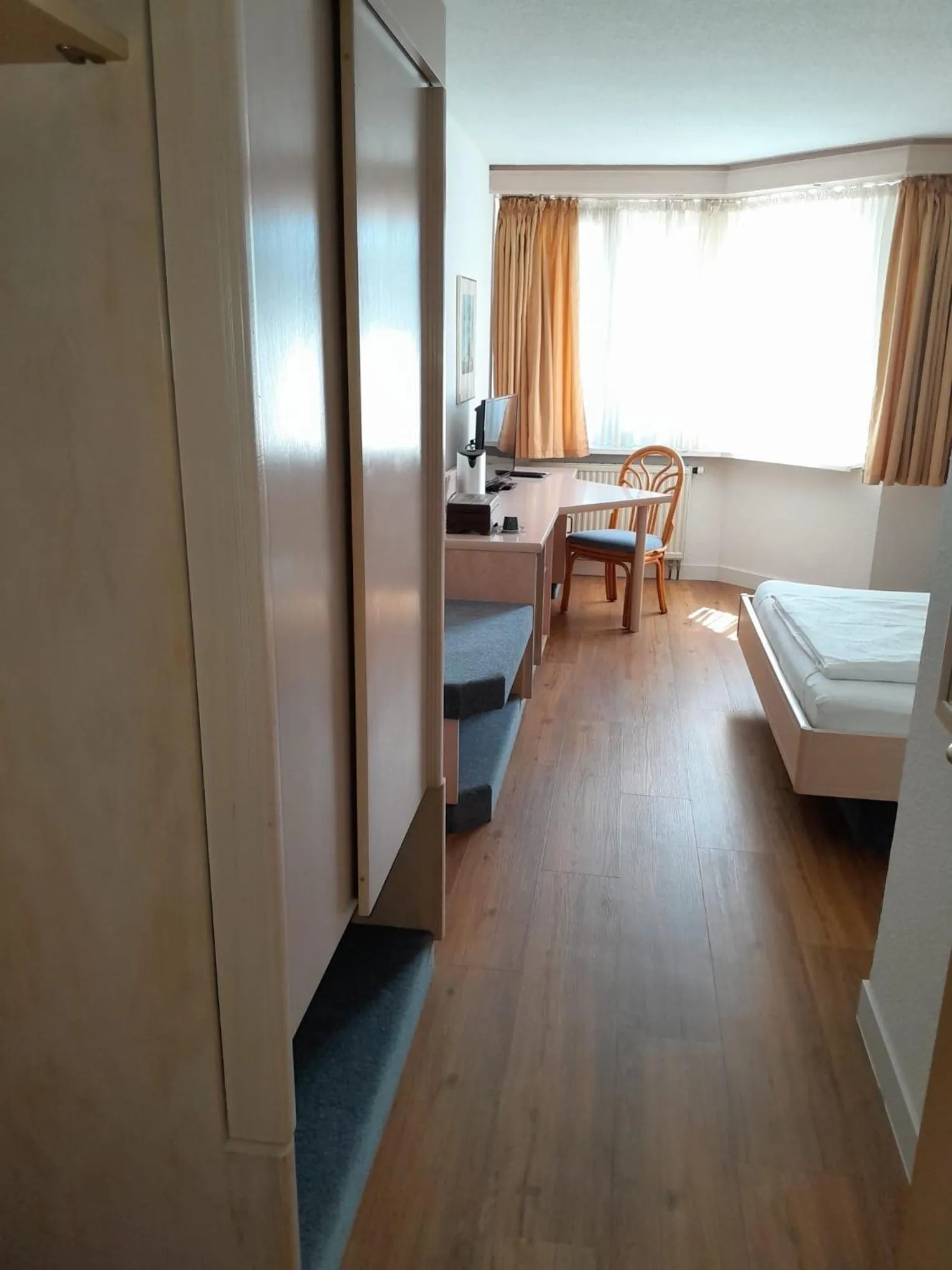 Photo of the whole room, Bed in Hotel Aichtaler Hof