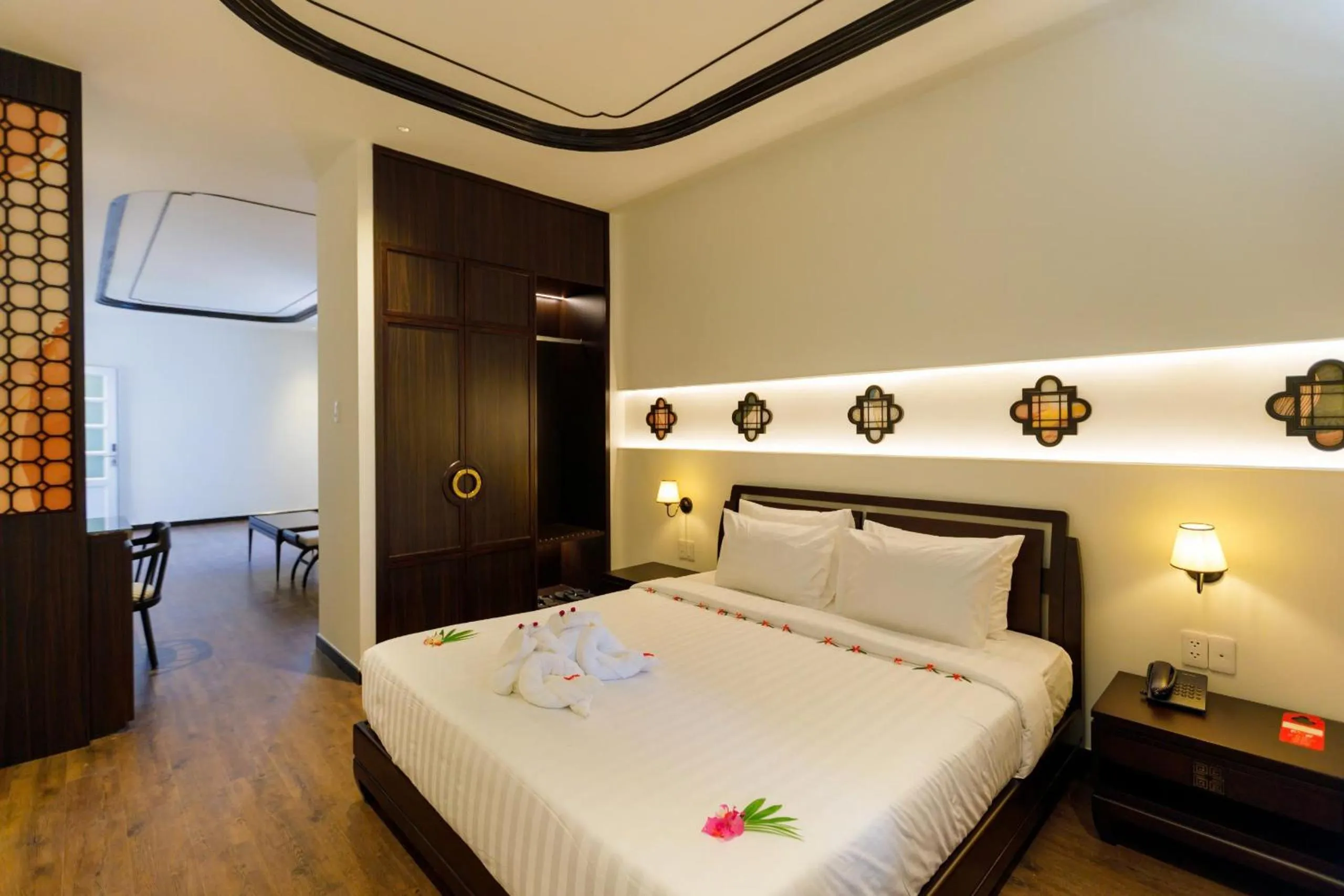 Bed in Le Aqua Resort & Spa Phan Thiet - Swiss Village Resort & Spa