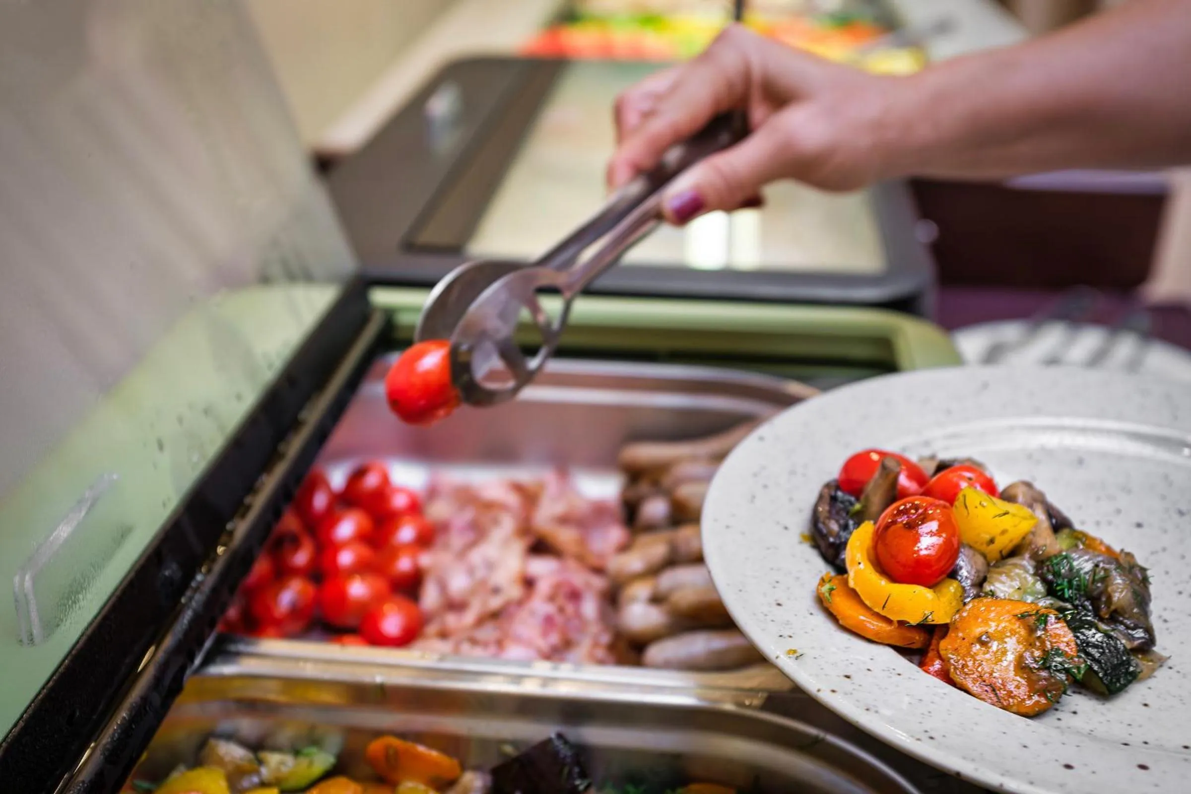 Breakfast in Hotel Sovereign Prague