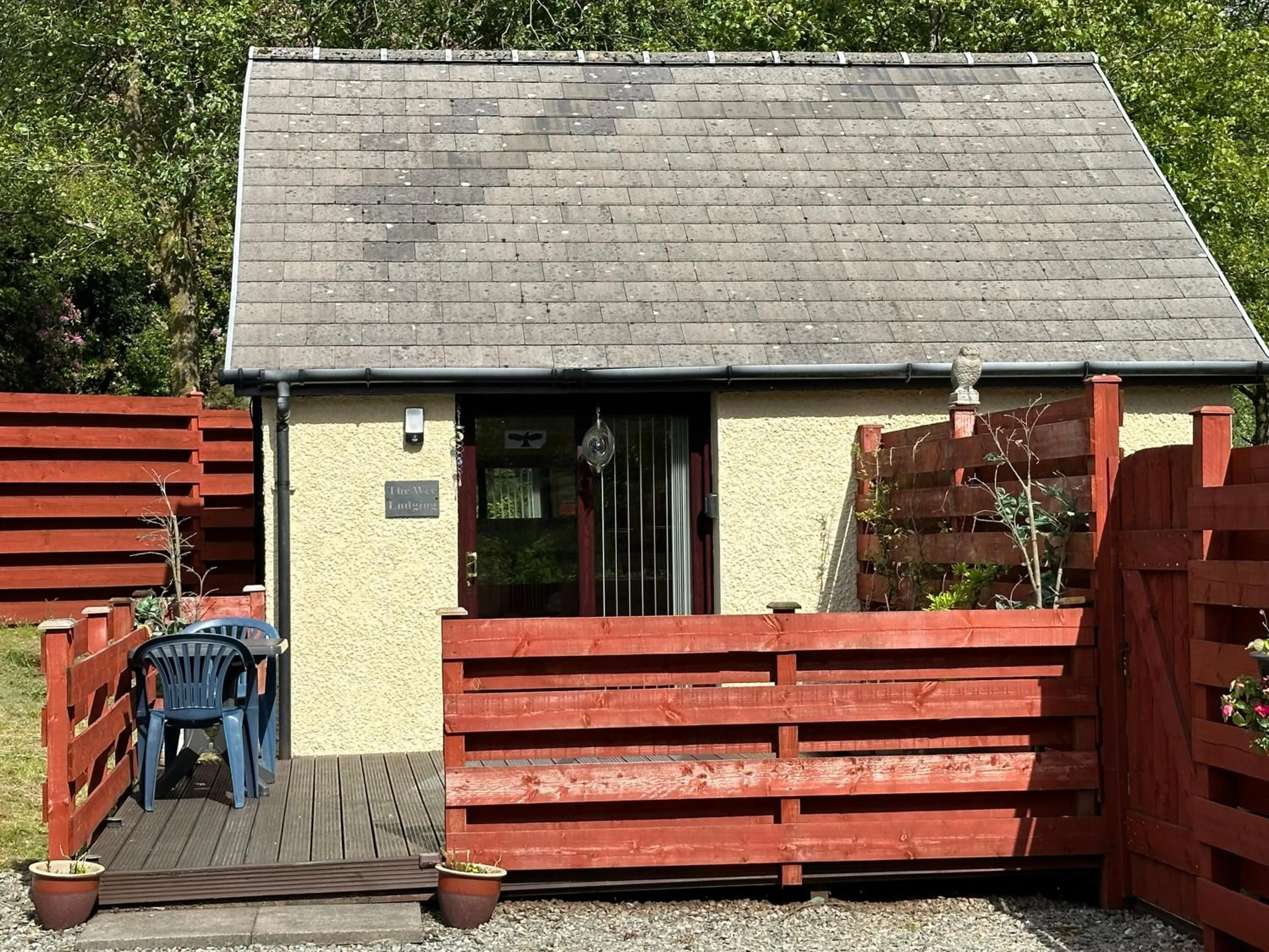 Property building in The Wee Ludging Cottage, Rashfield, by Dunoon