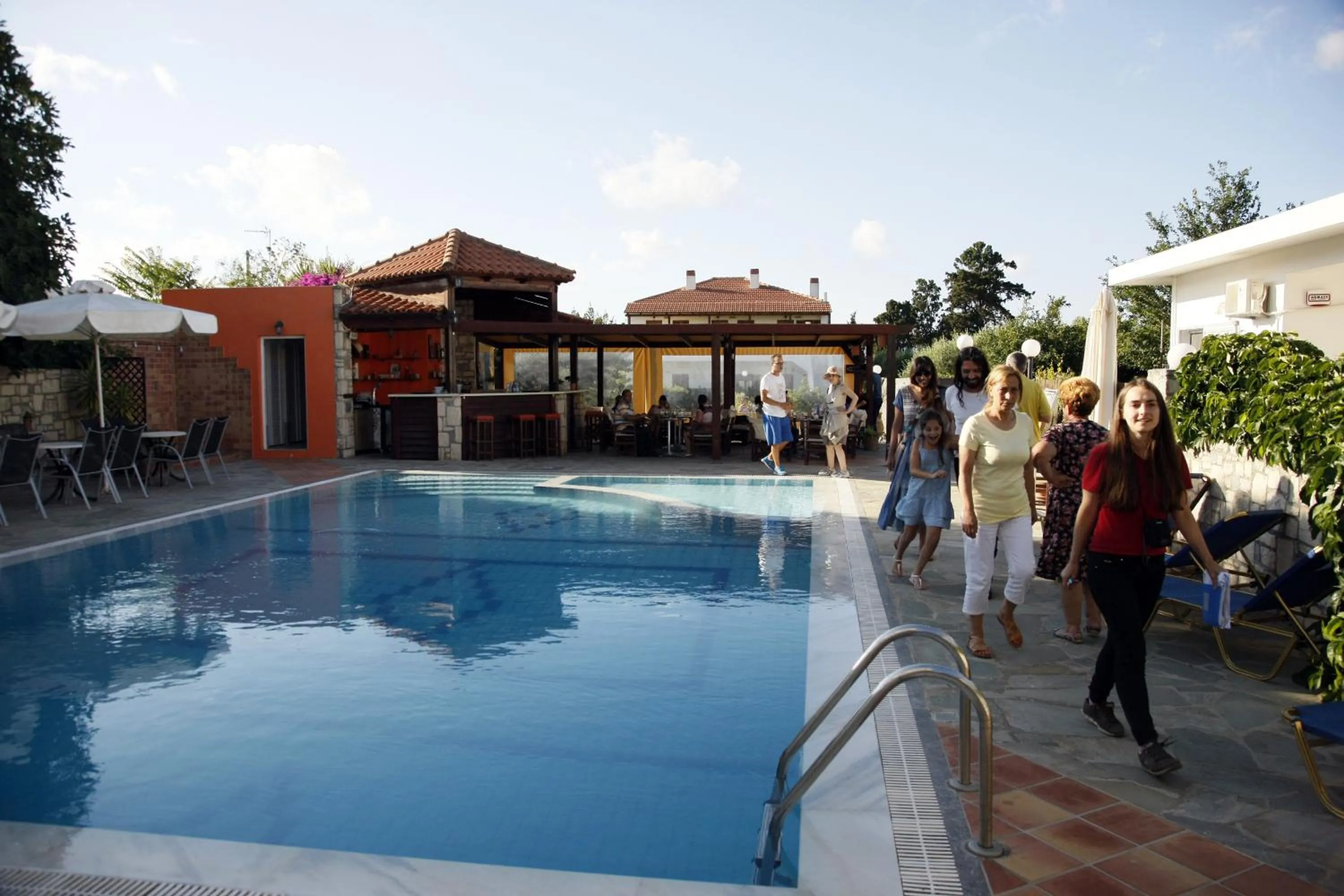 Swimming pool in Kalliopi Hotel
