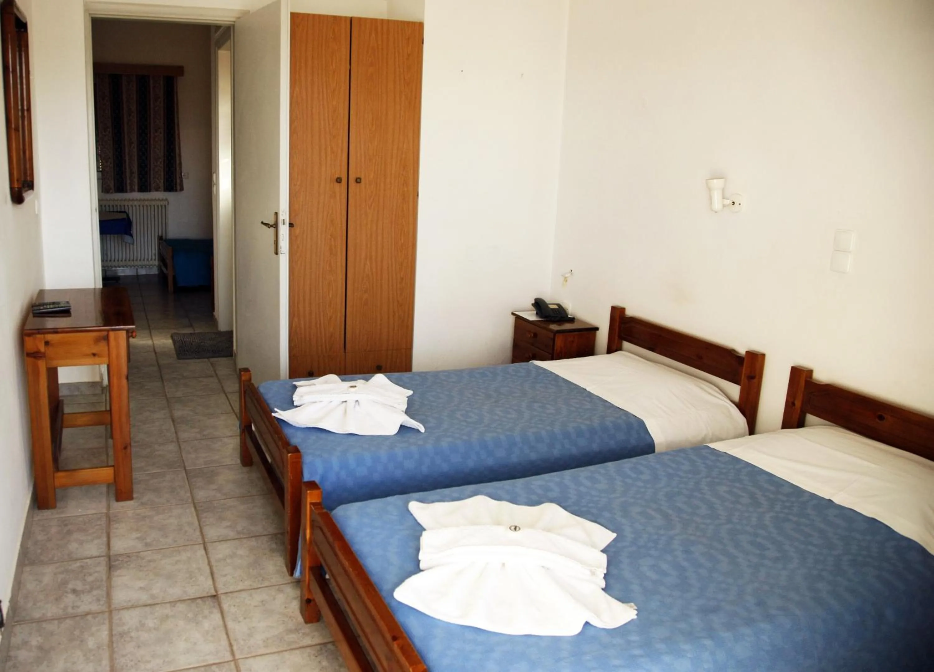 Bedroom, Bed in Kalliopi Hotel