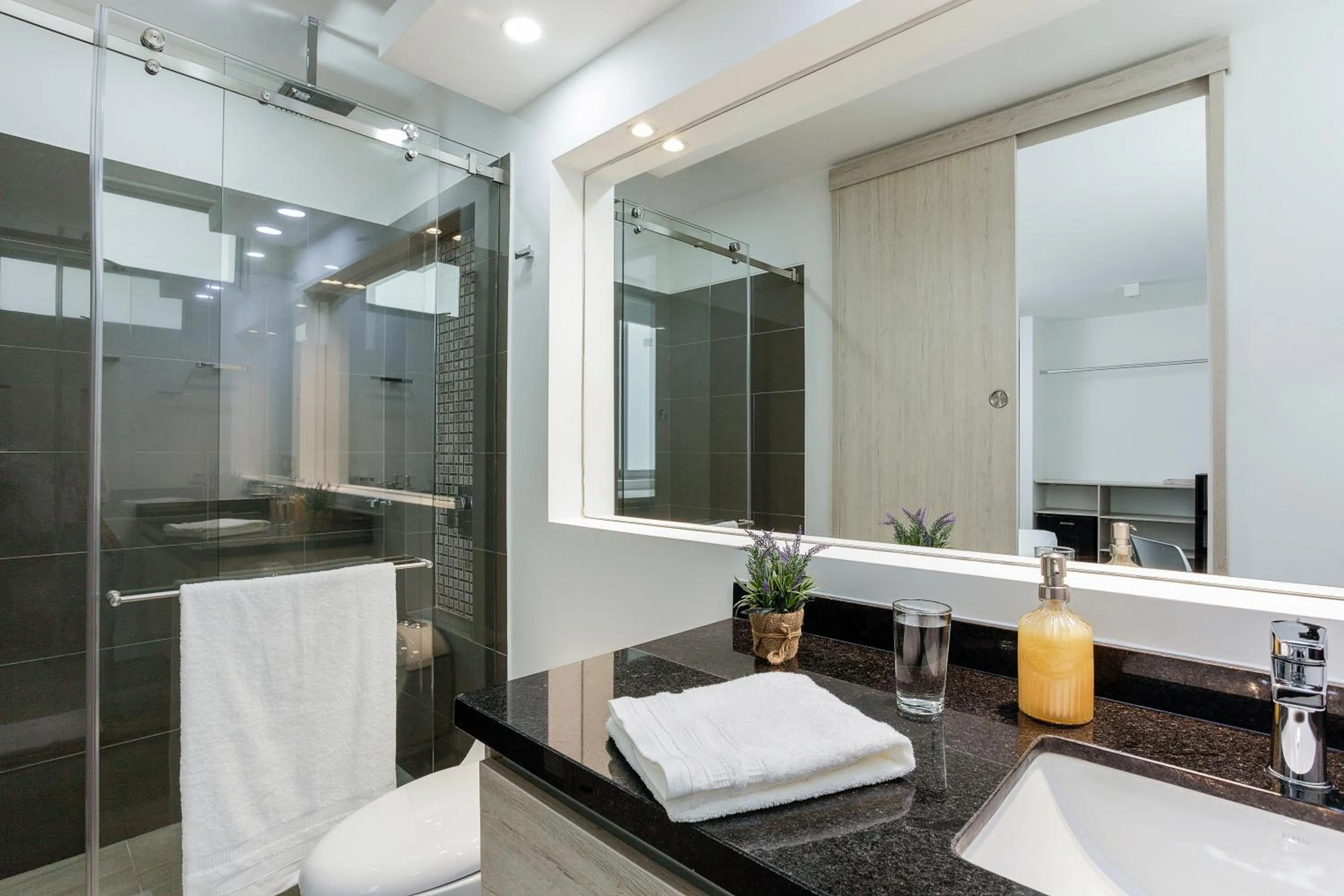 Shower in Hotel Park 85