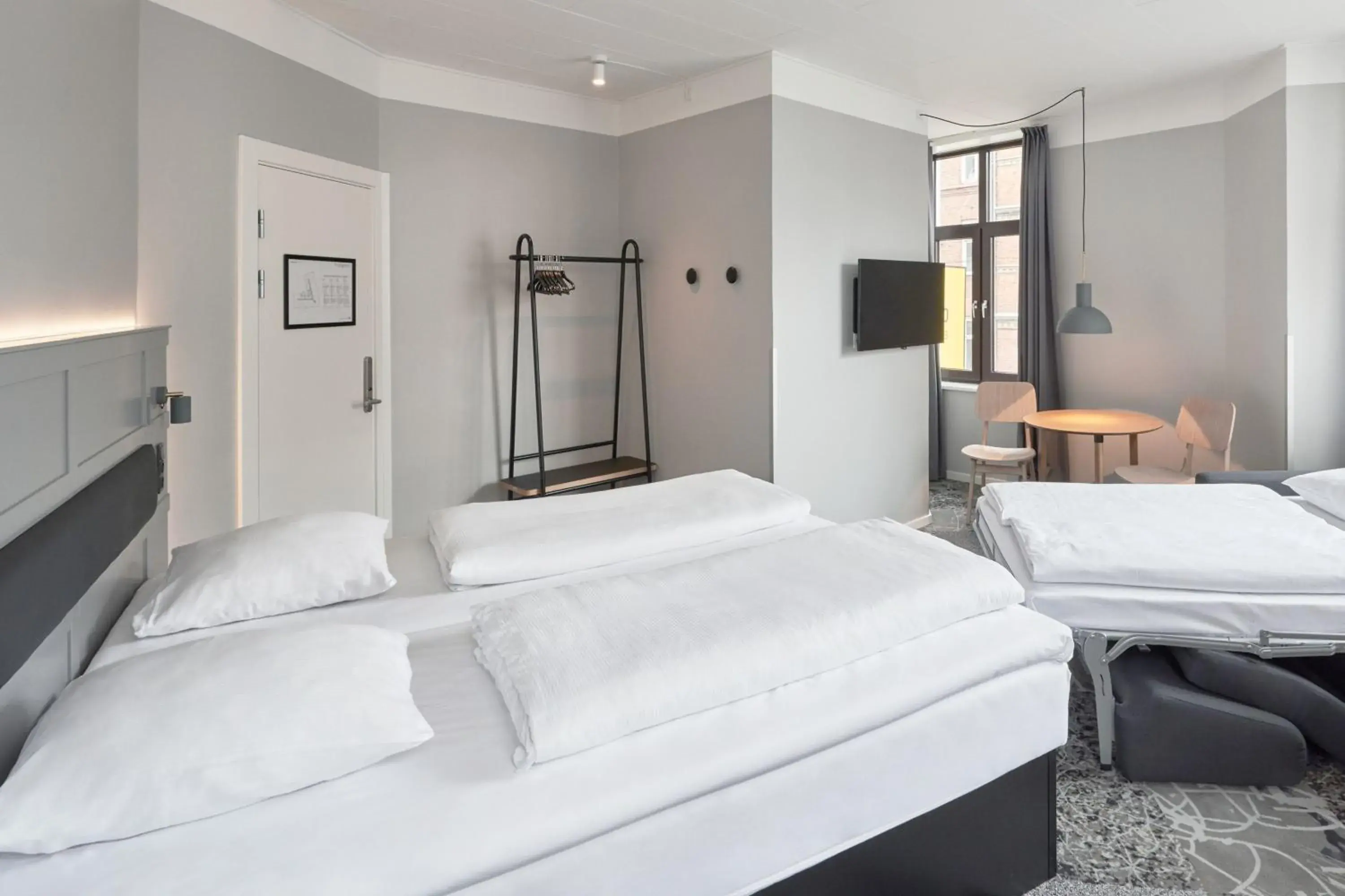 Photo of the whole room, Bed in Four Points Flex by Sheraton Copenhagen City Photo of the whole room, Bed in Four Points Flex by Sheraton Copenhagen City