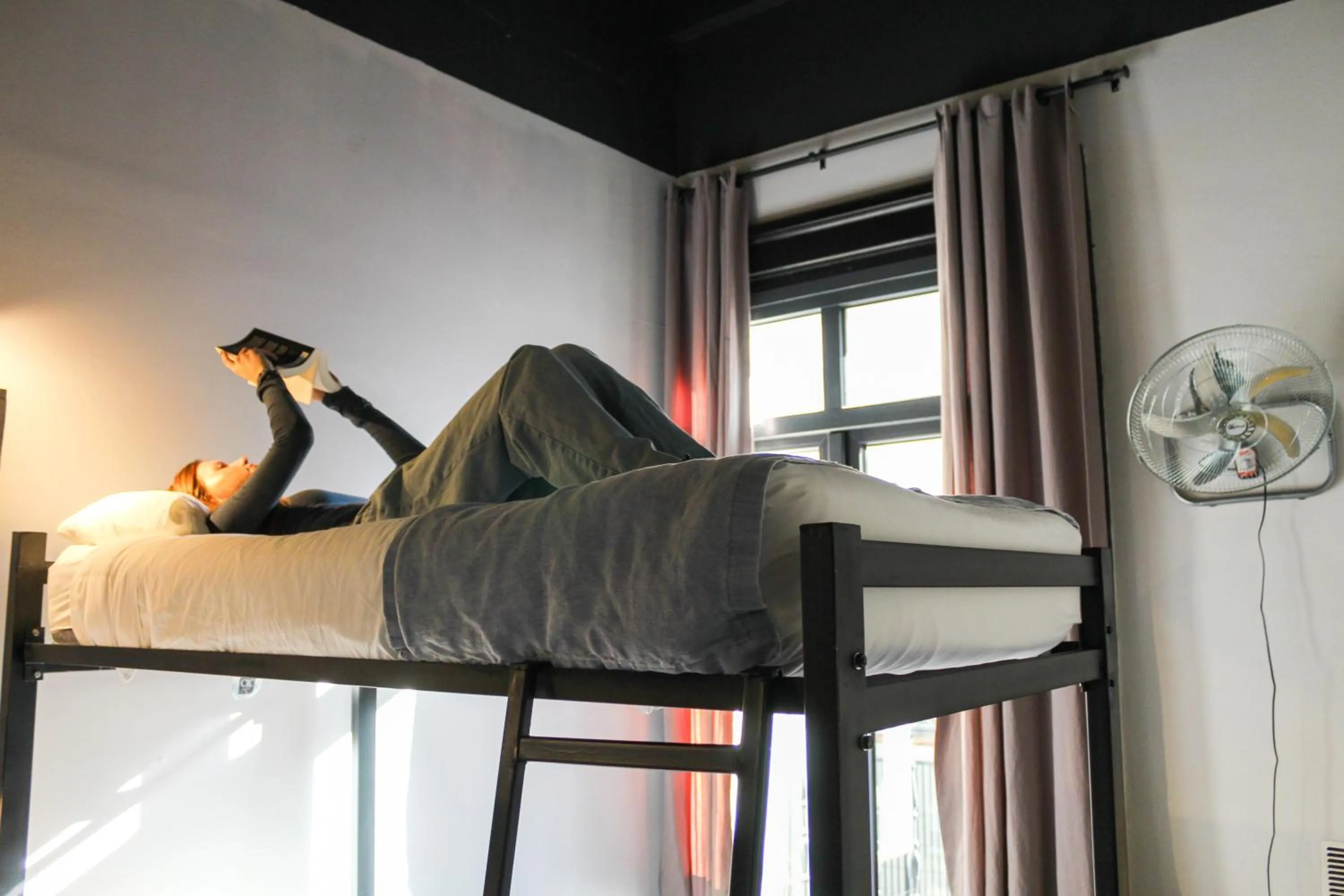 Bedroom, Bed in Hostel Boutique Merced 88