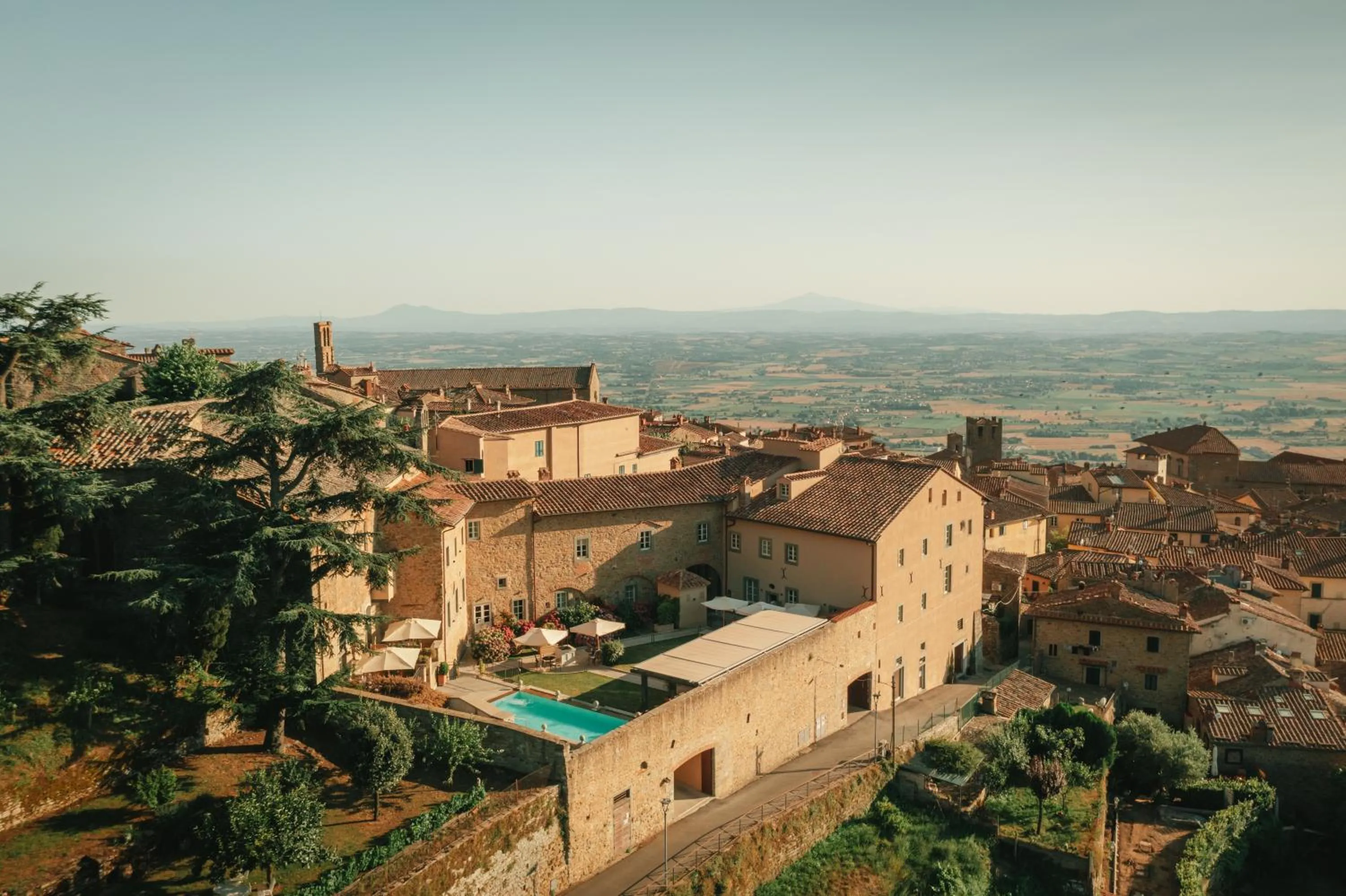 Property building in Monastero di Cortona Hotel & Spa