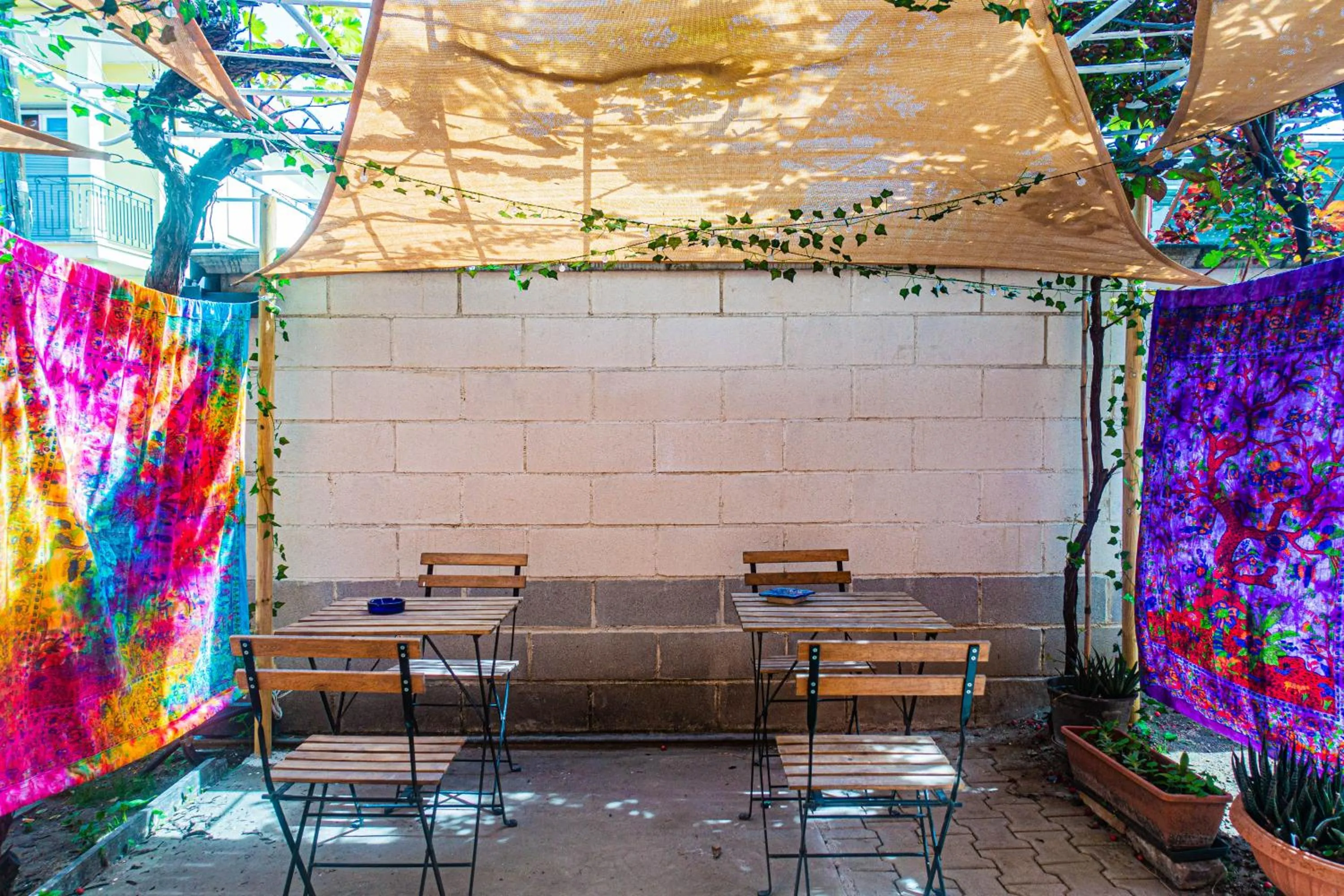 Patio in B&B Ad Un Passo Dal Mare