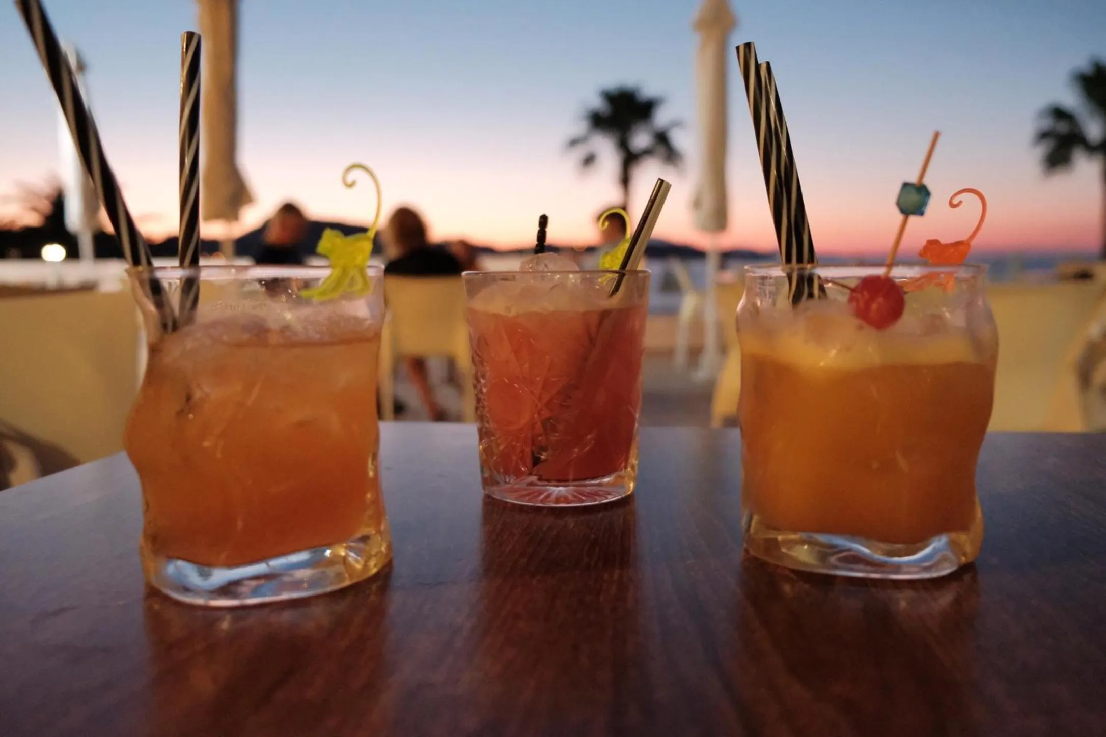 Alcoholic drinks in Xenos Kamara Beach