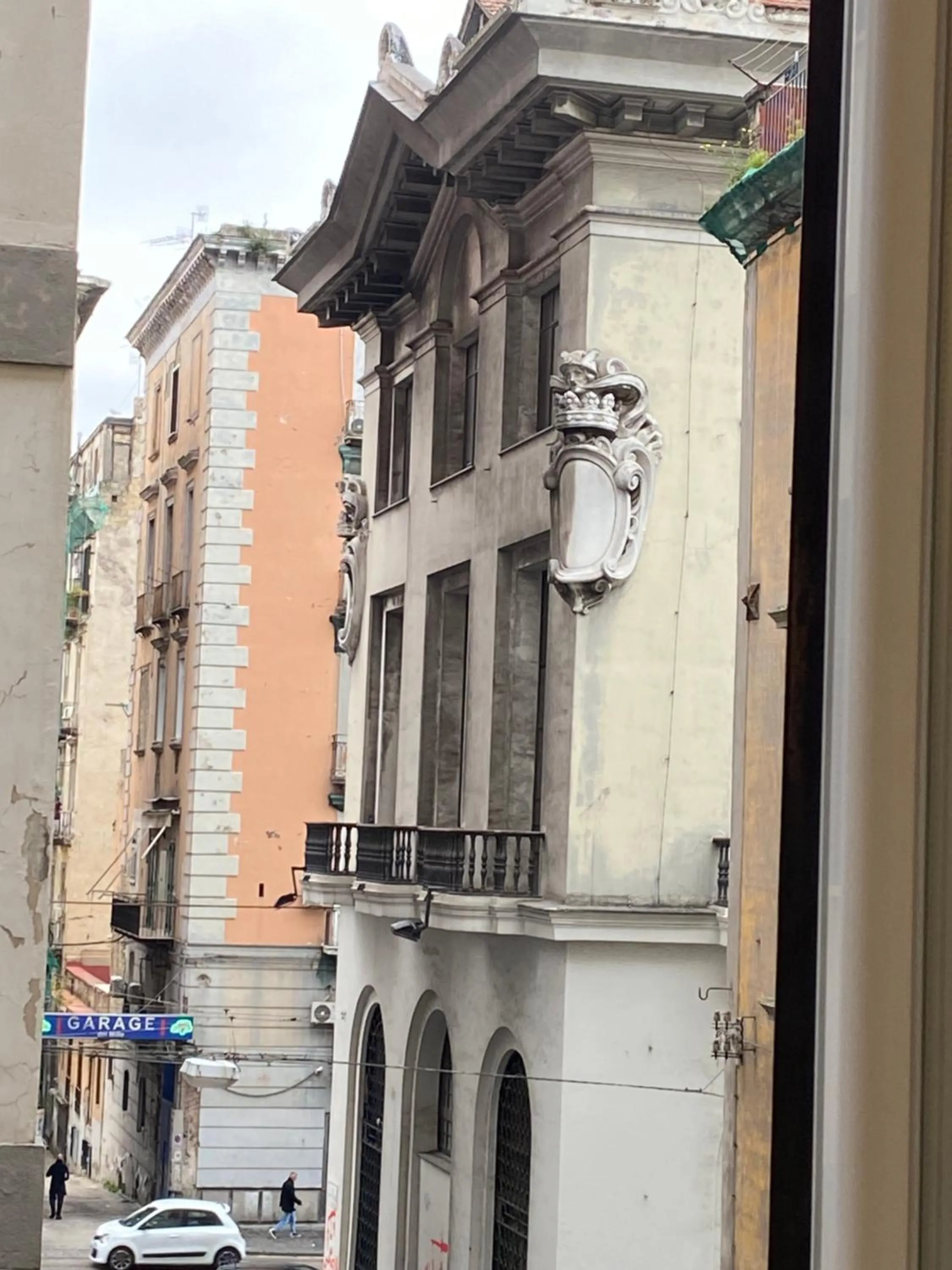 Quiet street view in Amare Napoli
