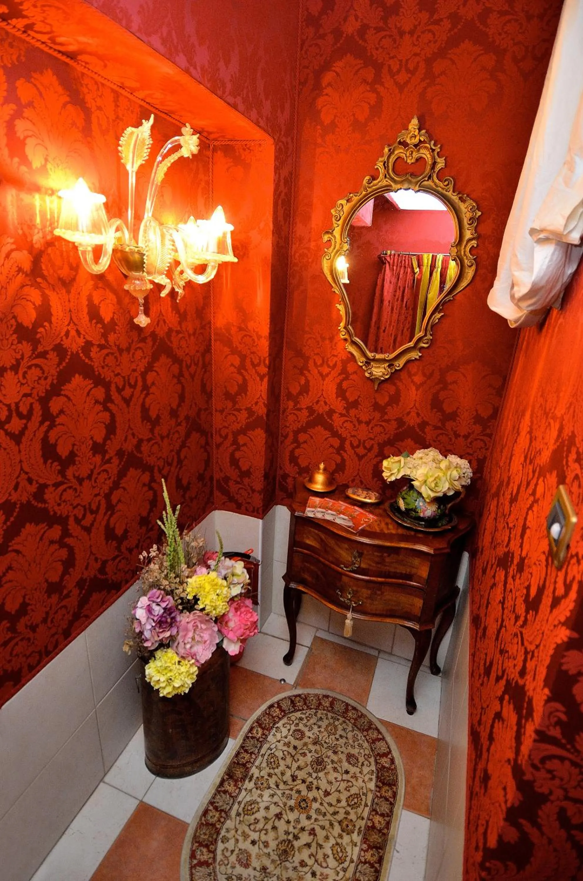 Decorative detail in Residenza La Loggia