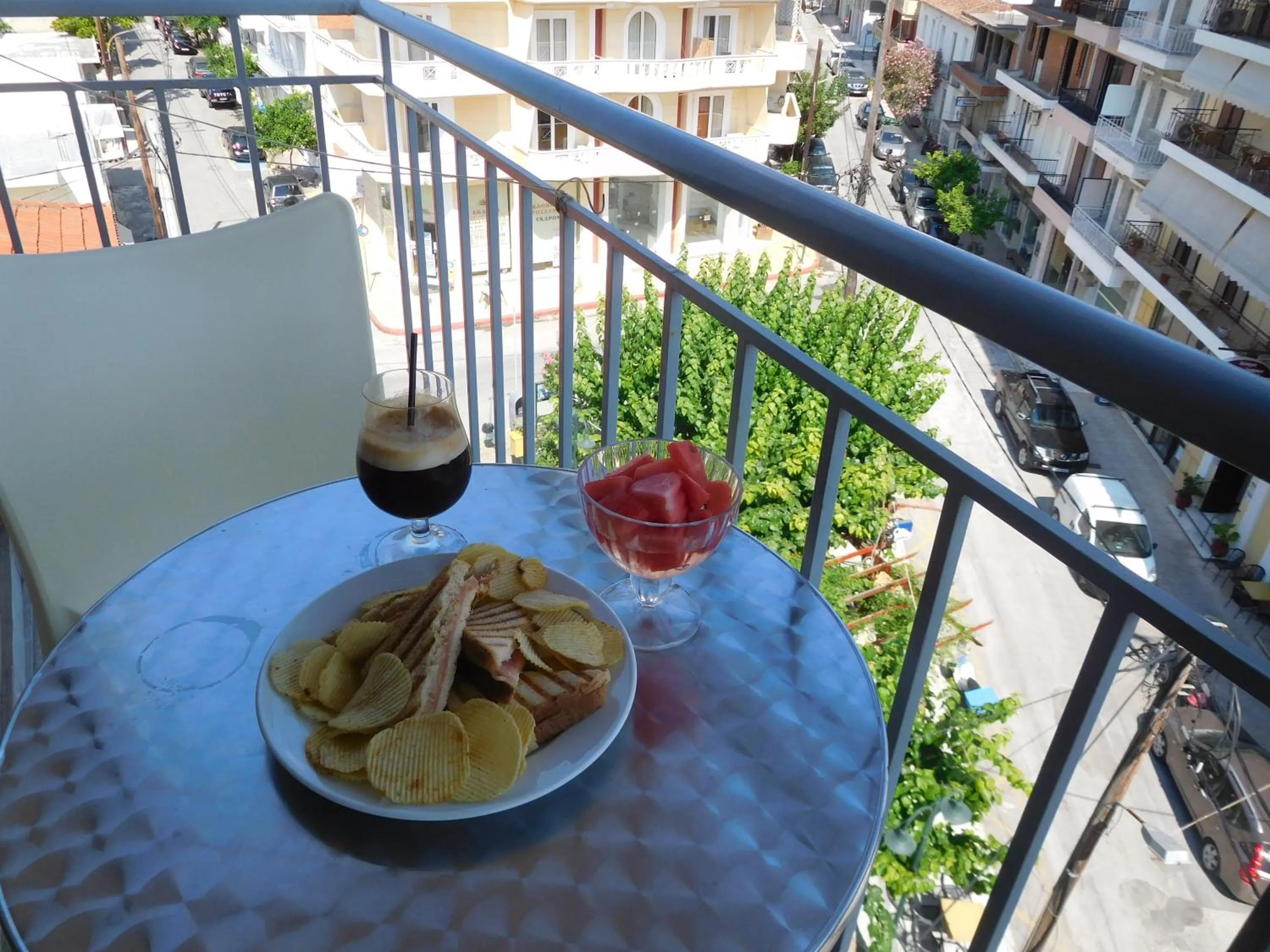 City view in Efstratios Hotel