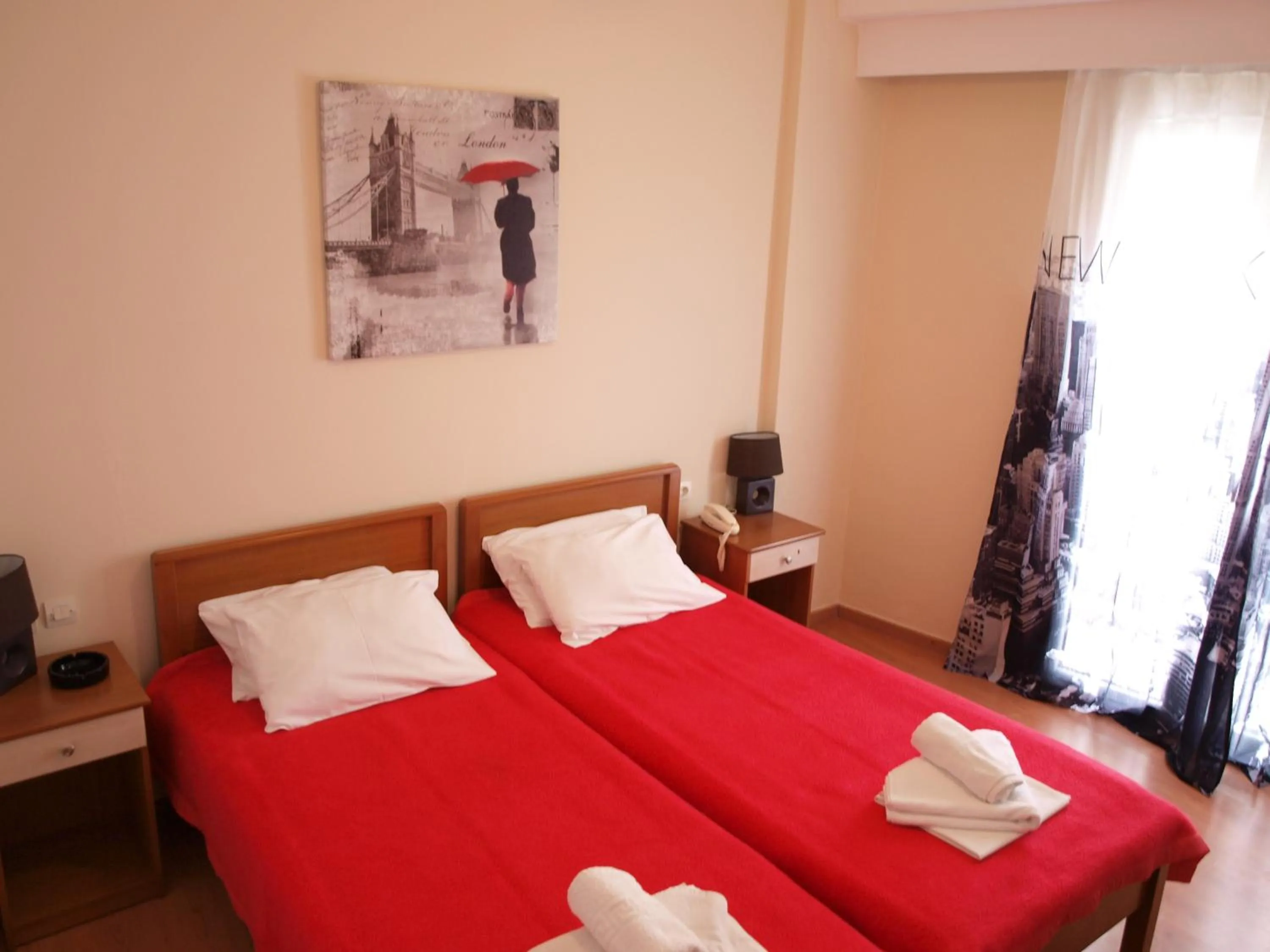 Photo of the whole room, Bed in Efstratios Hotel