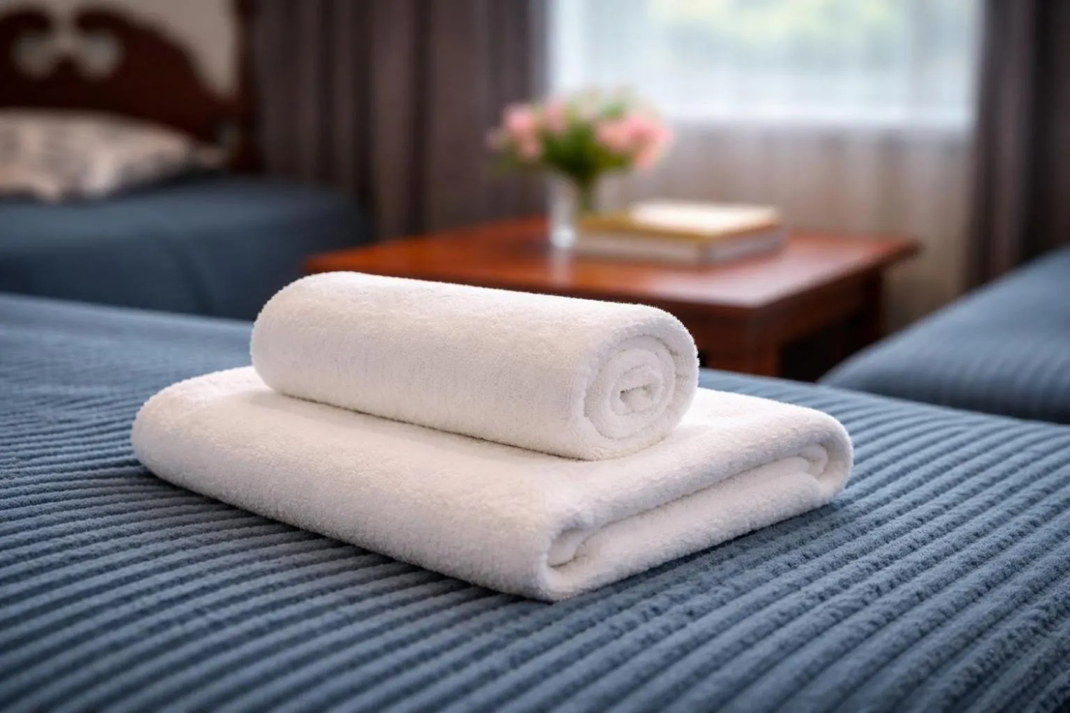Bed in Gusarskiy Hotel and Apartment