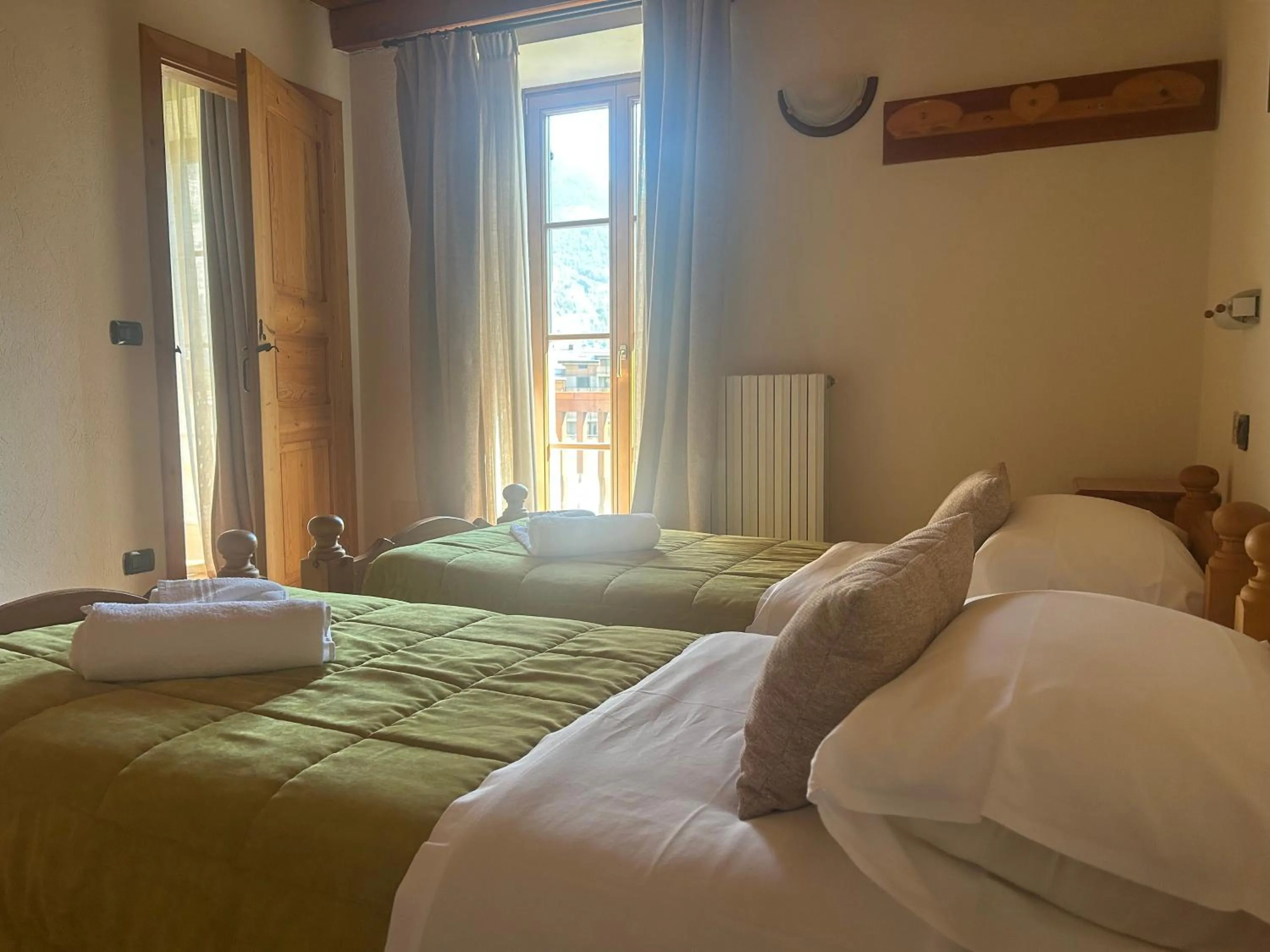 Bedroom, Bed in Residence Cascina Genzianella