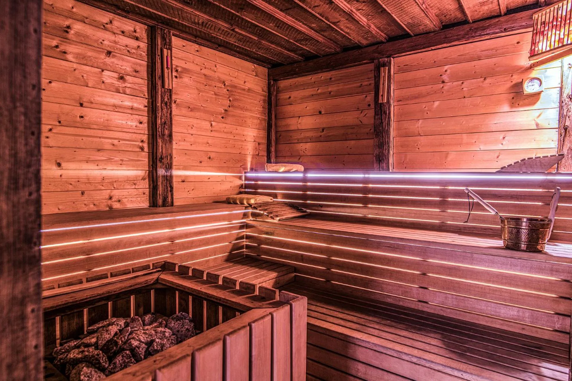 Sauna in Alpin Hotel Gudrun