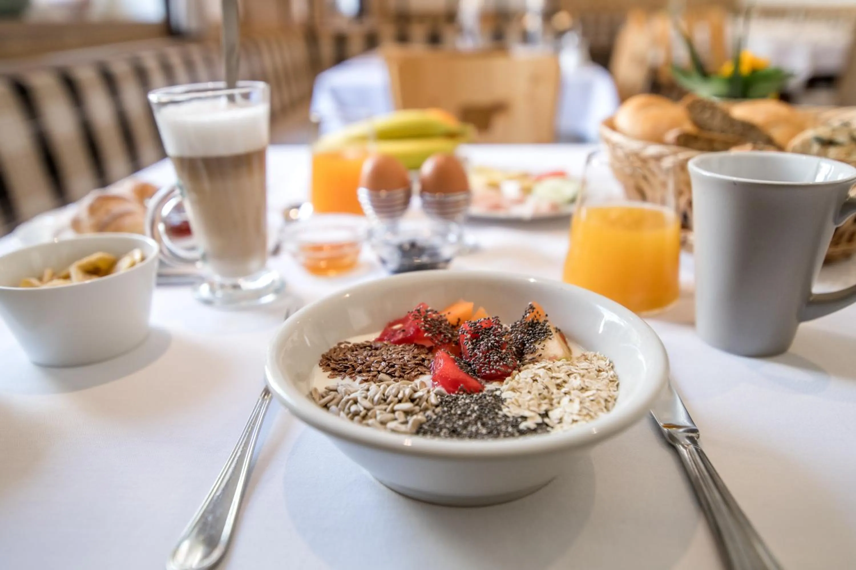 Breakfast in Alpin Hotel Gudrun