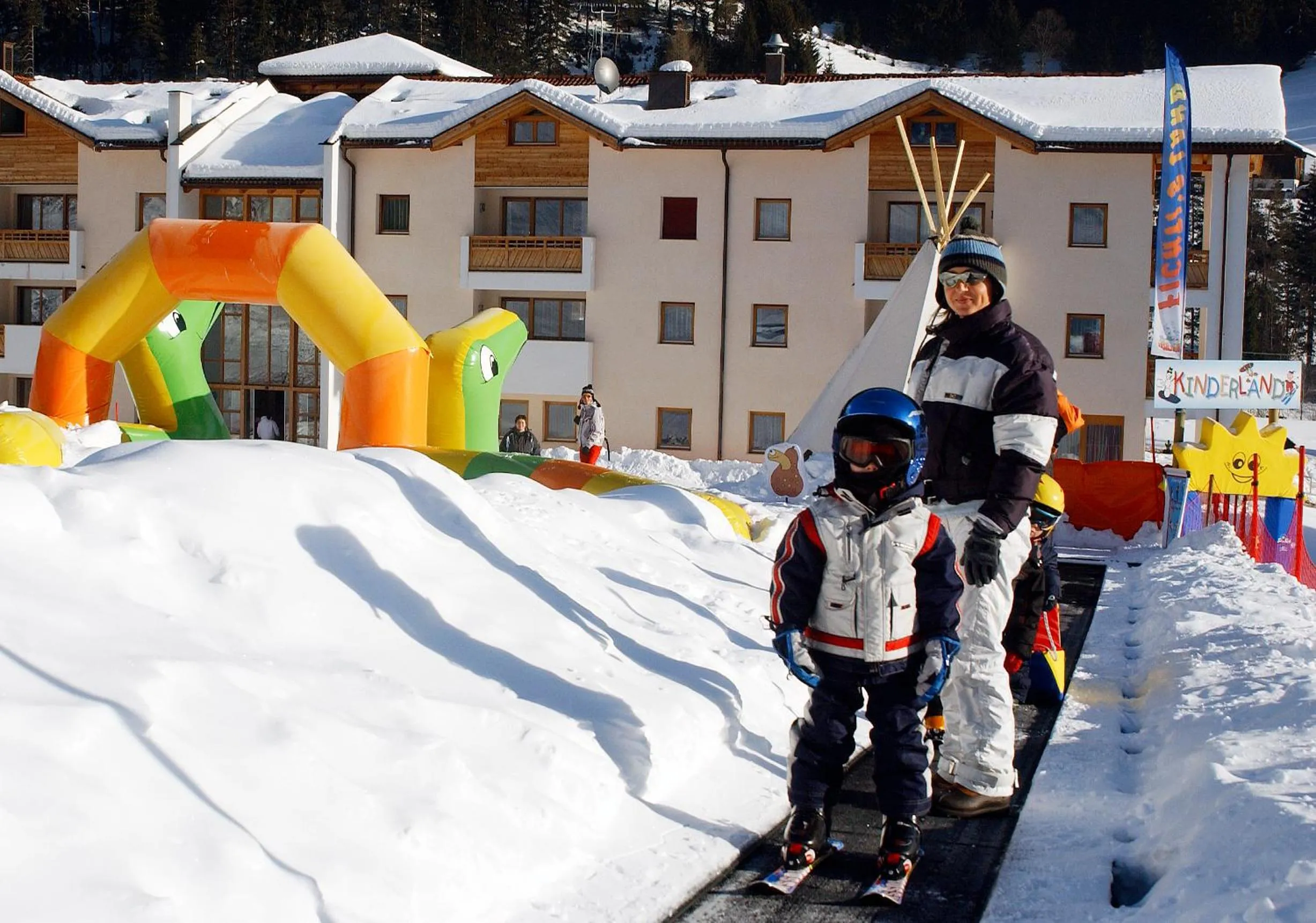 Area and facilities in Alpin Hotel Gudrun