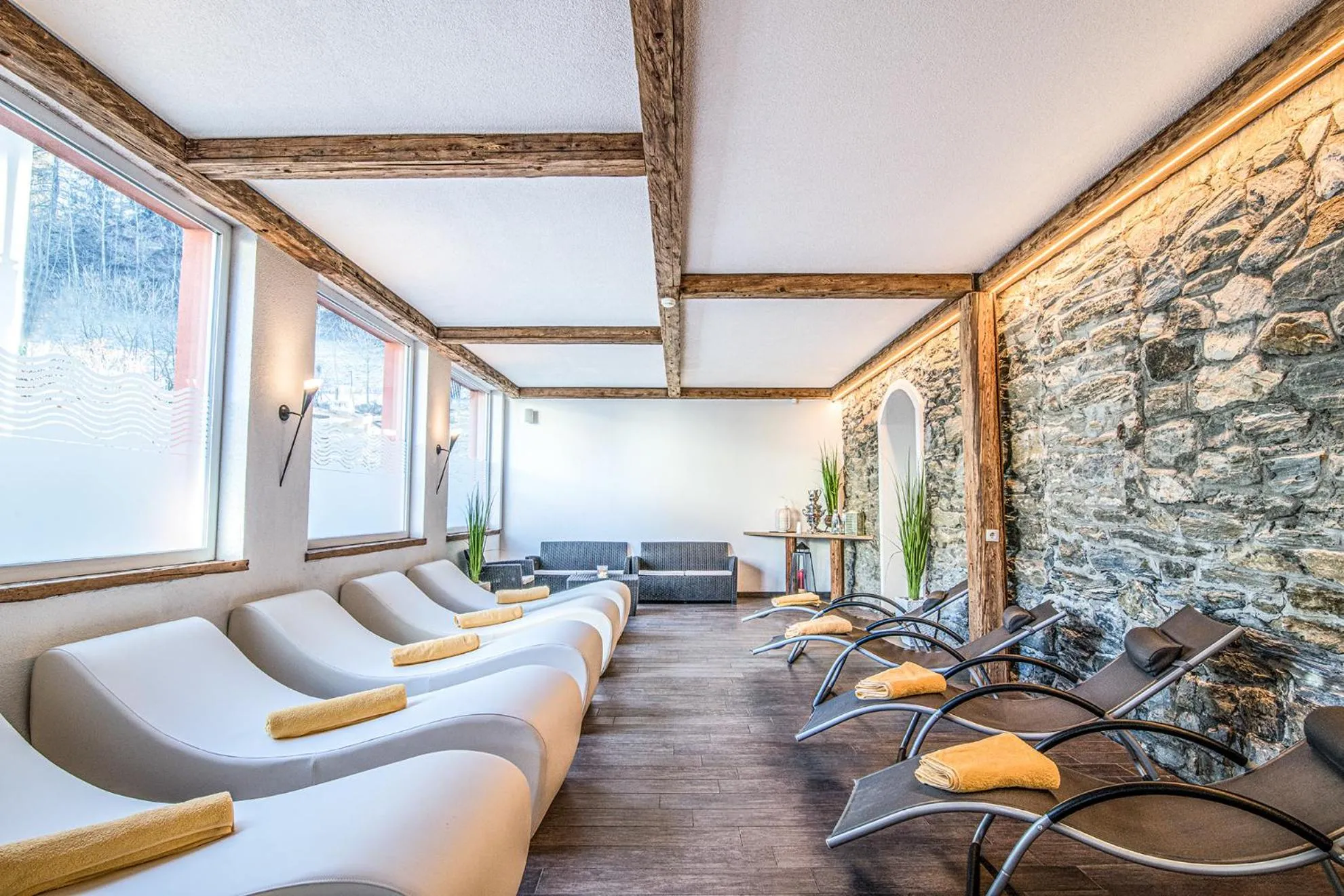 Spa and wellness centre/facilities in Alpin Hotel Gudrun